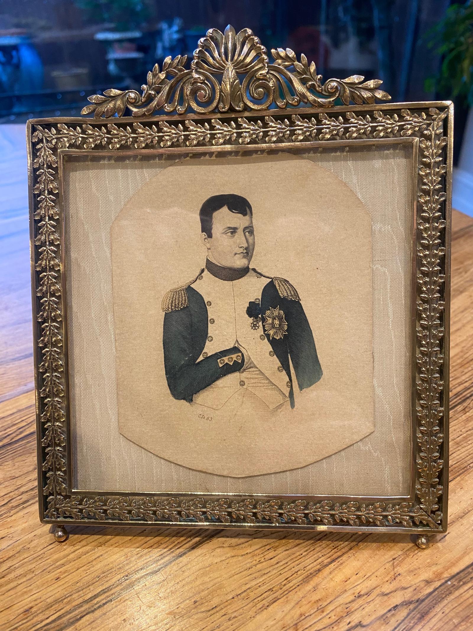 Pair of Bronze French Empire Frames (1 of 6) Pair of Bronze French Empire Frames (1 of 6)