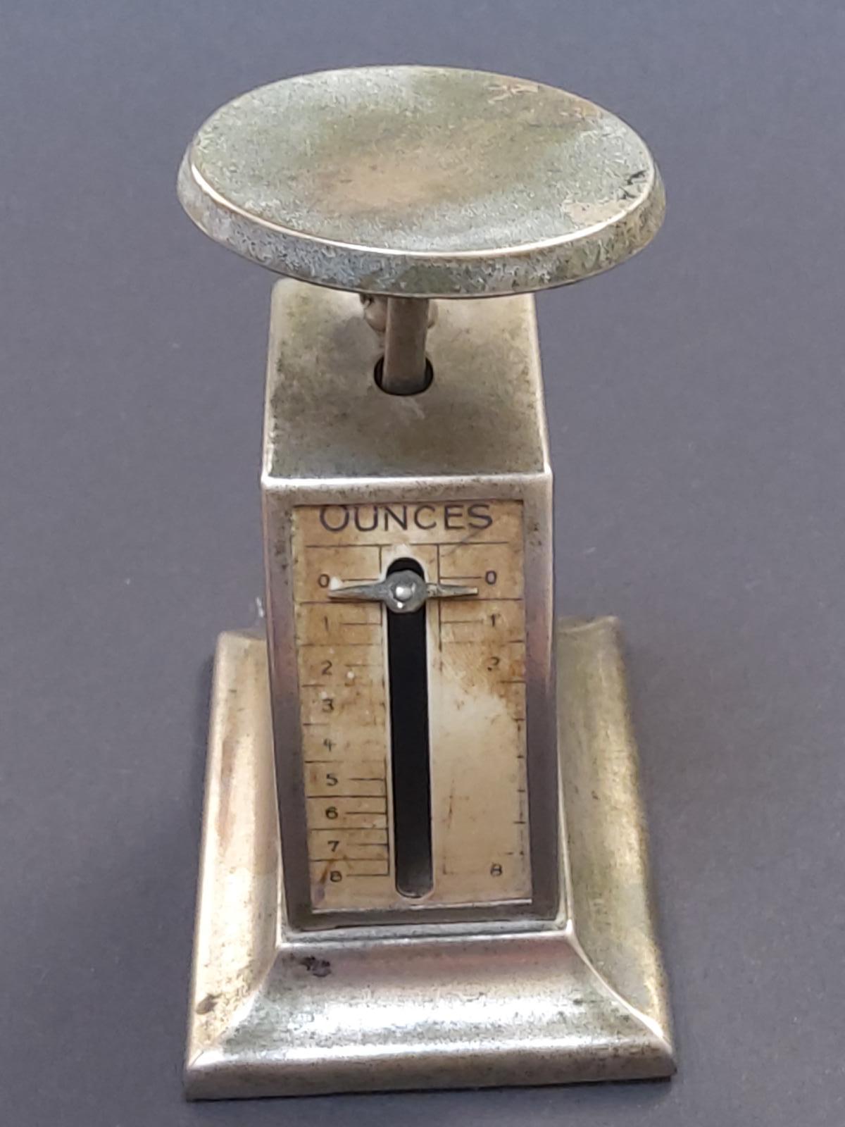 Chrome Plated Spring Loaded Letter Scales (1 of 5)