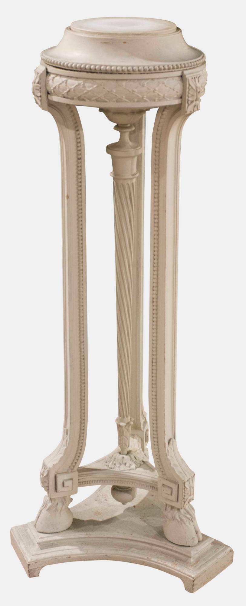 19th Century French Grey Pointed Stand (1 of 1) 19th Century French Grey Pointed Stand (1 of 1)