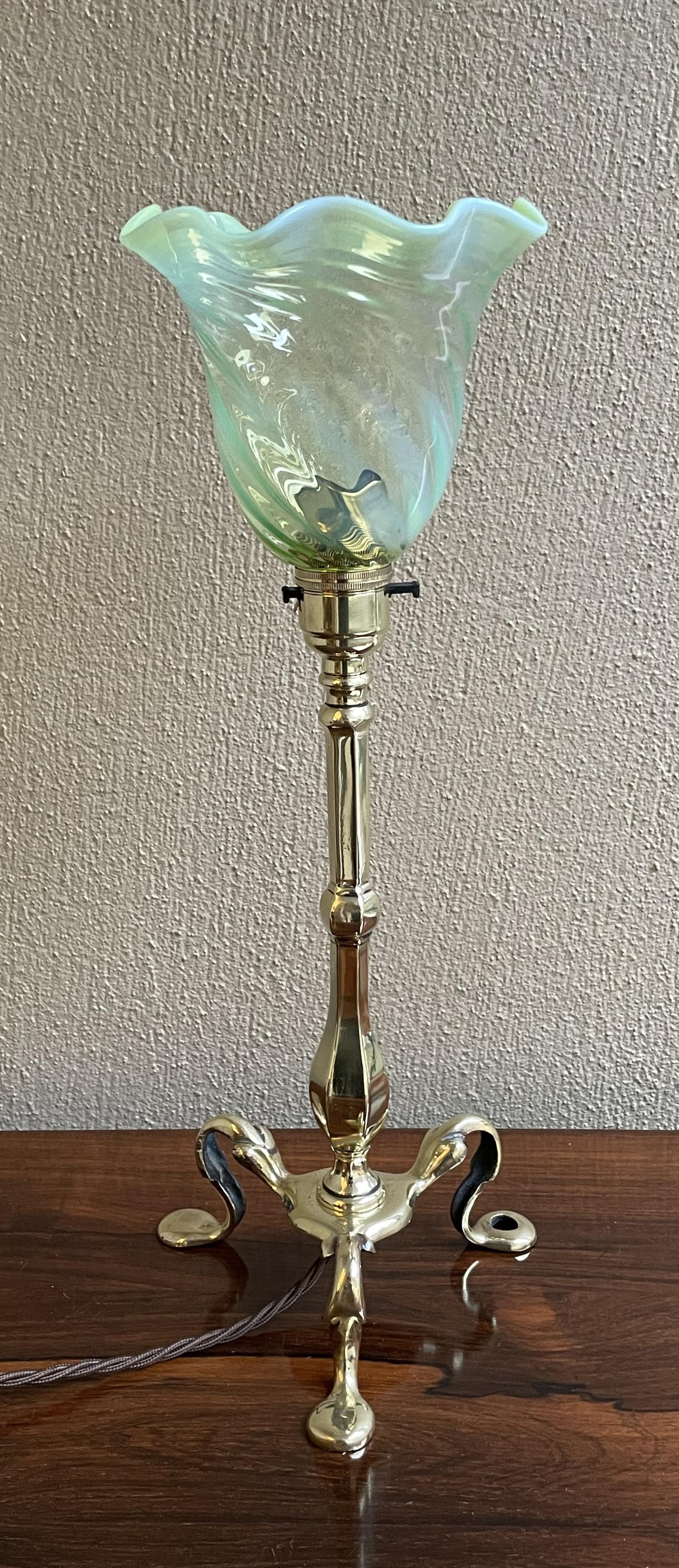 Art & Crafts Brass Pullman Table Lamp (1 of 5) Art & Crafts Brass Pullman Table Lamp (1 of 5)