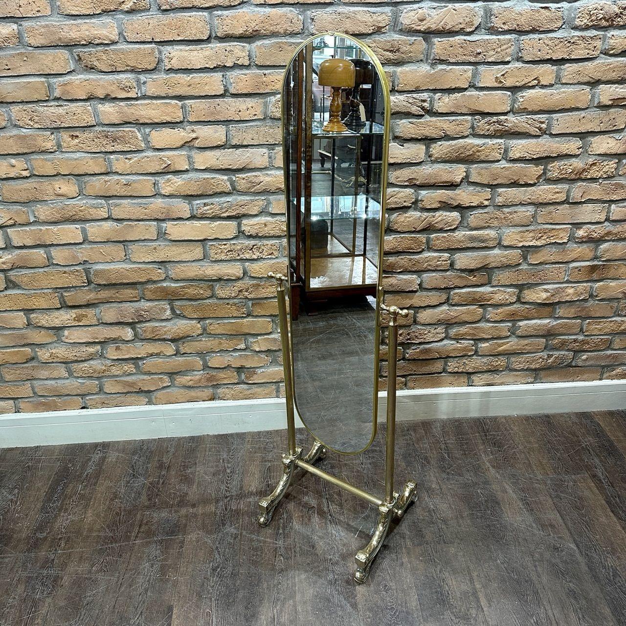 Hollywood Regency Cheval Mirror (1 of 5) Hollywood Regency Cheval Mirror (1 of 5)