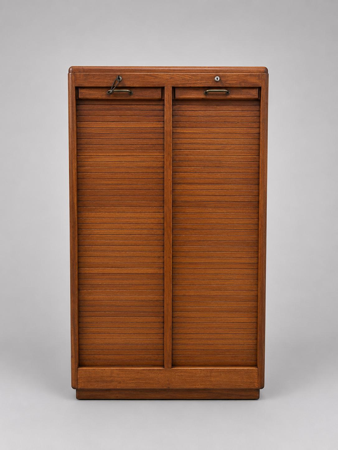 Vintage French Double Tambour Front (1 of 17) Vintage French Double Tambour Front (1 of 17)