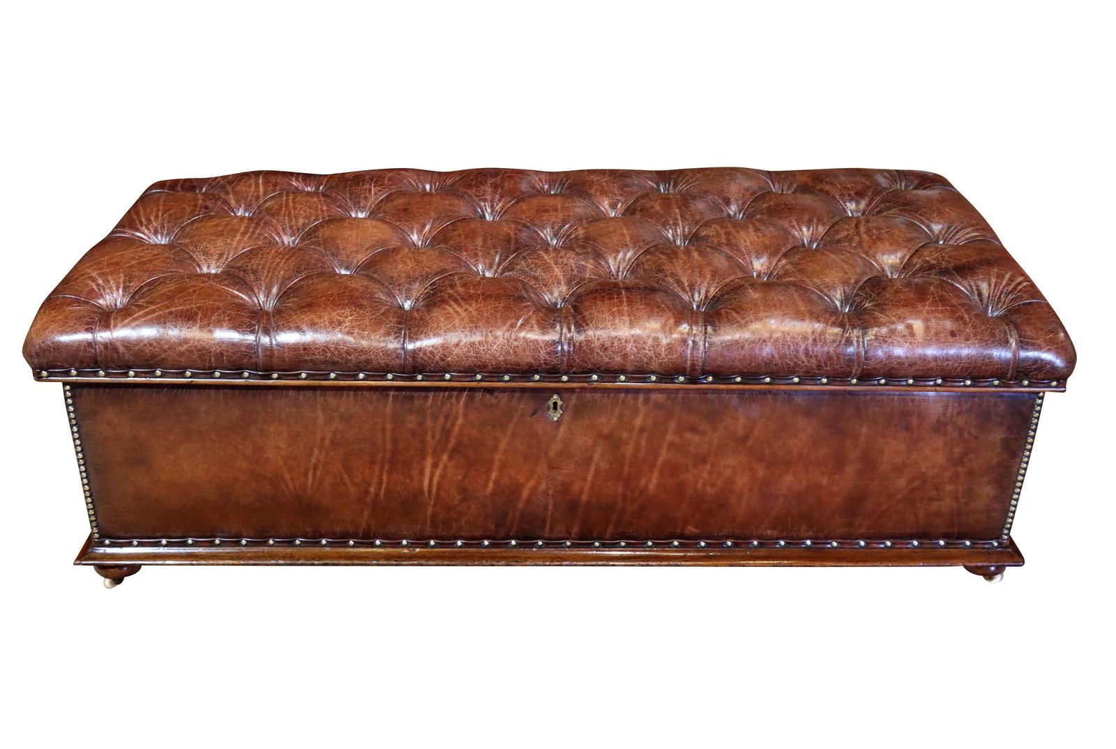 A Fine and Very Large 19th Century Country House Ottoman (1 of 7)