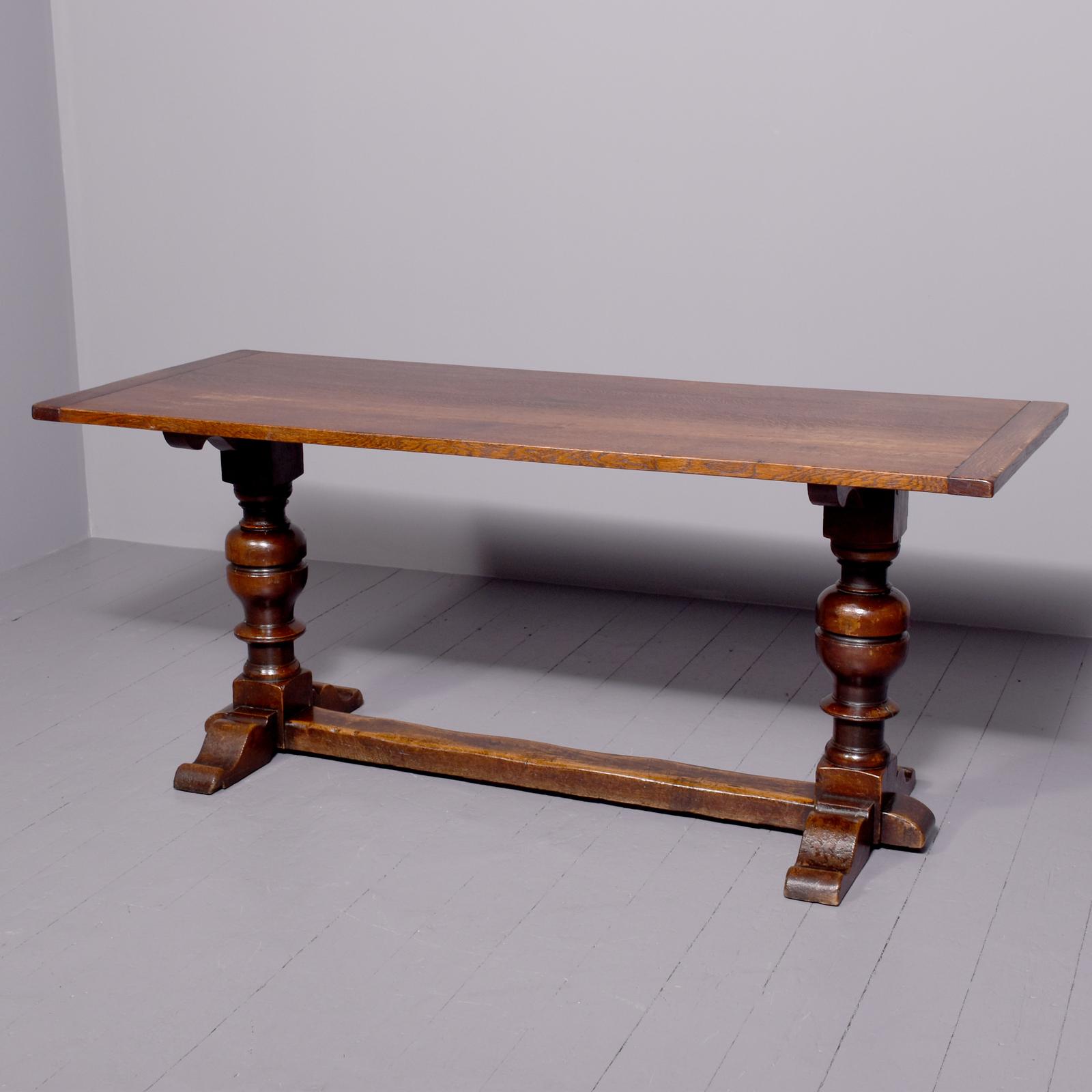 Large Jacobean Style Oak Refectory Table (1 of 6) Large Jacobean Style Oak Refectory Table (1 of 6)