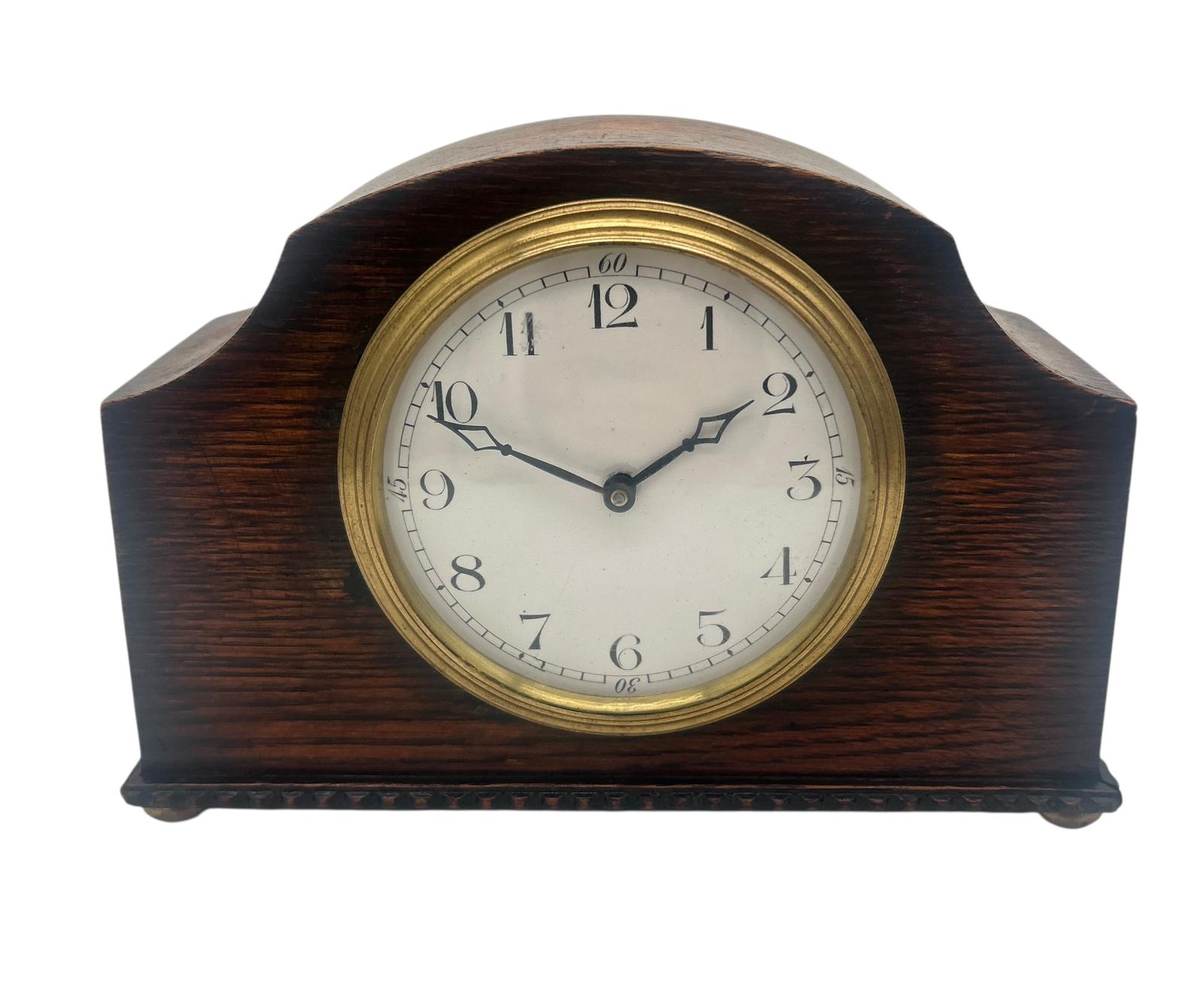 Charming Antique 8 Day Mantel Clock – ca 1910 (1 of 9)