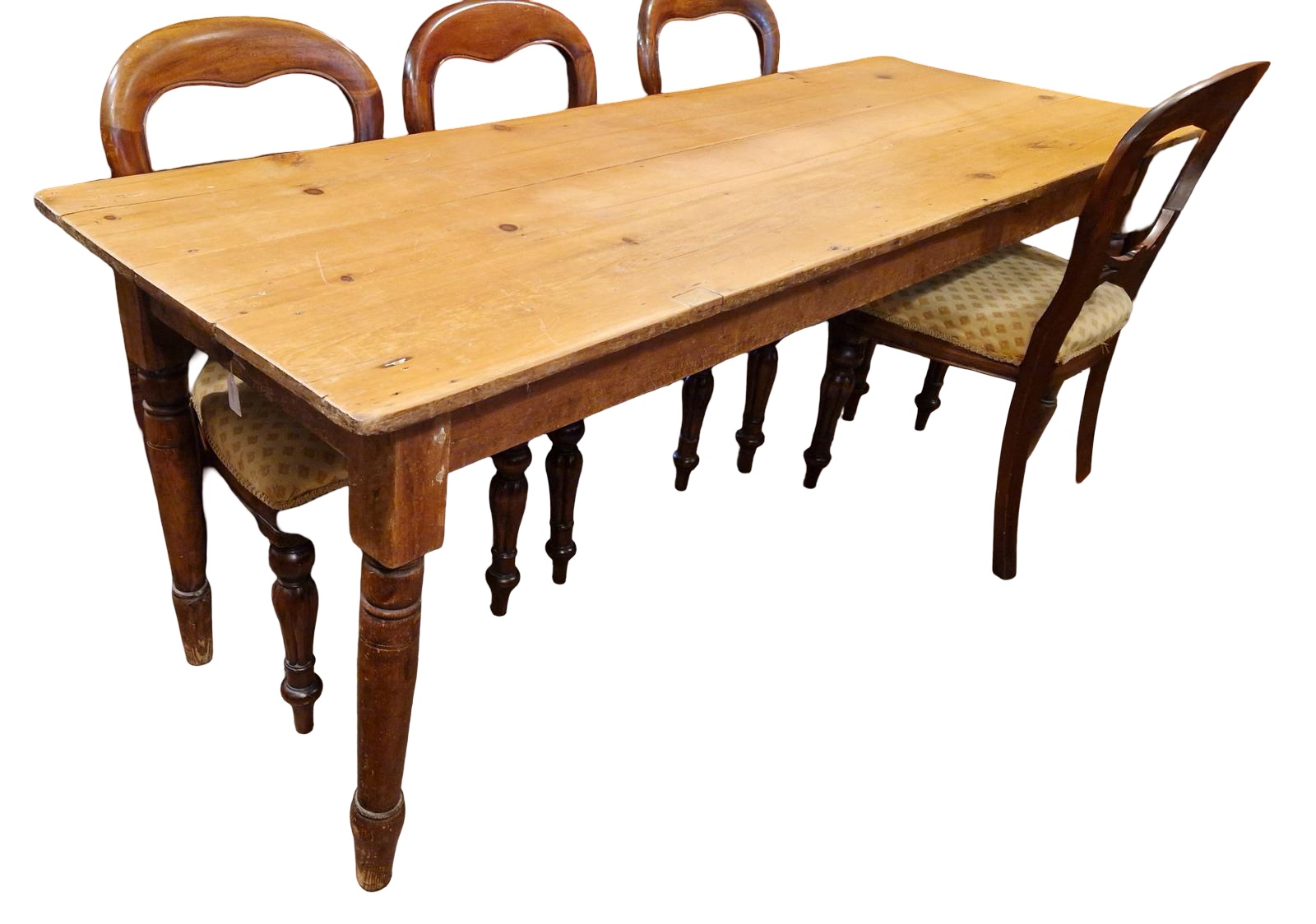 British Late 19th Century Pine Kitchen Tables - main image