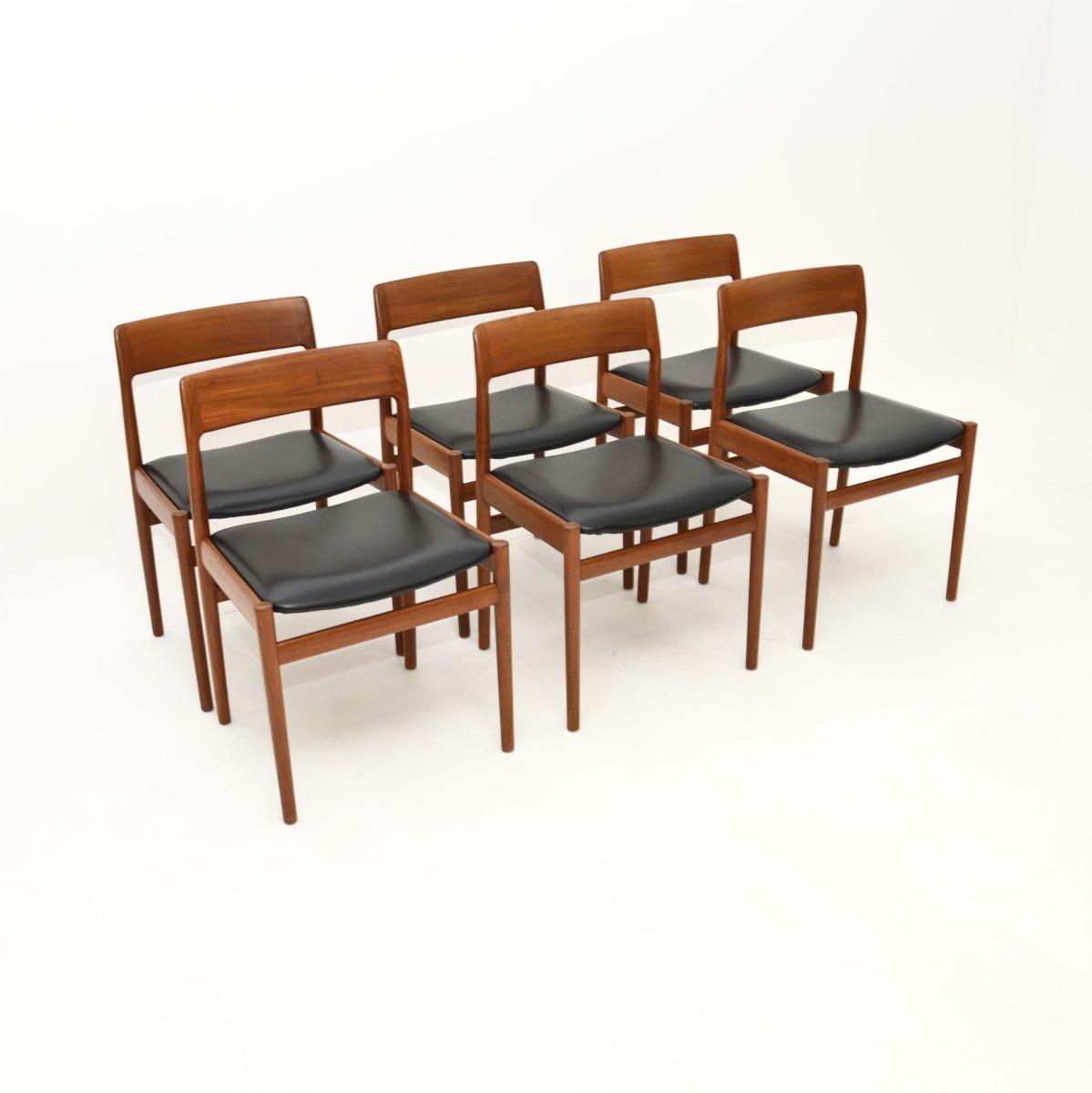 Set of Six Vintage Teak Dining Chairs by Dalescraft (1 of 11)