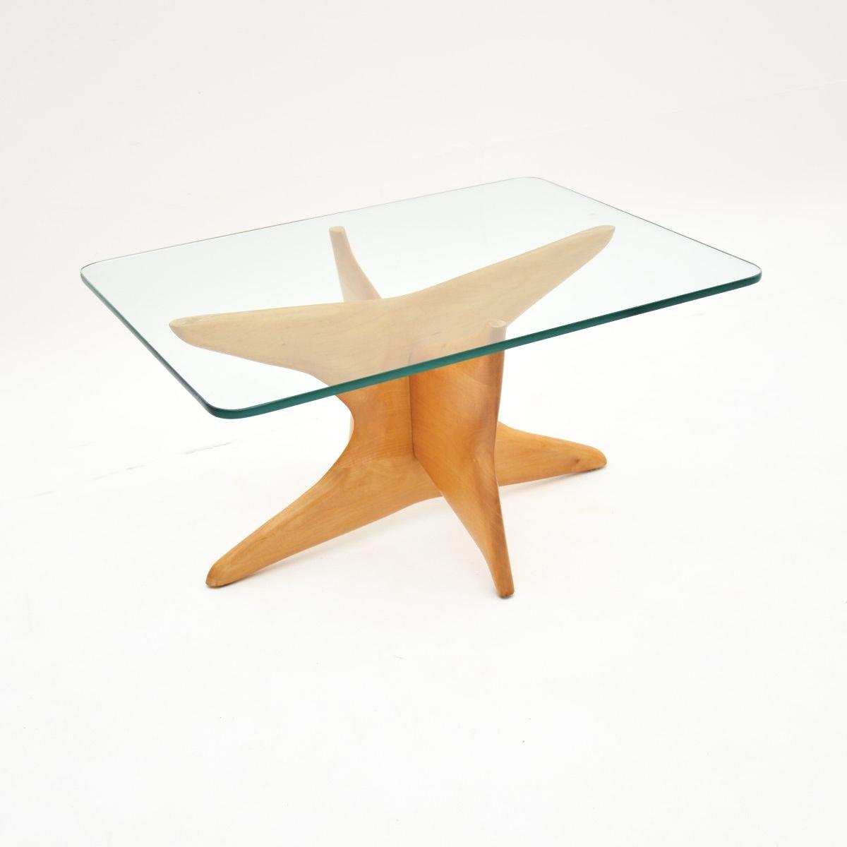 Vintage Italian Satinwood Side Table (1 of 8)