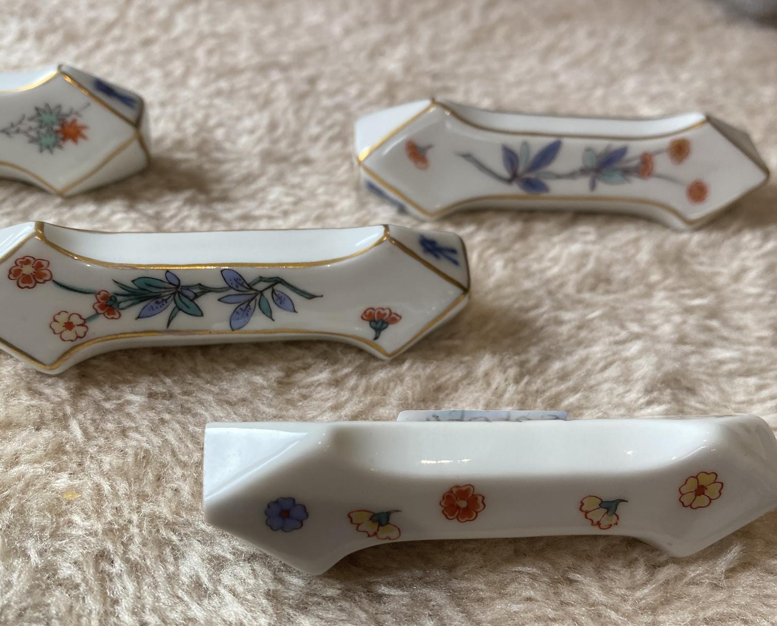 Meissen Set of 4 Knife Rests (1 of 3) Meissen Set of 4 Knife Rests (1 of 3)
