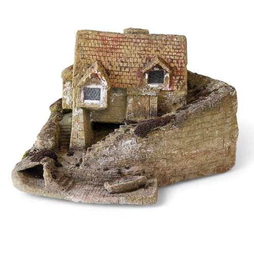 Mid Century Concrete Model Village Breton Fisherman’s Quay Cottage (1 of 12)