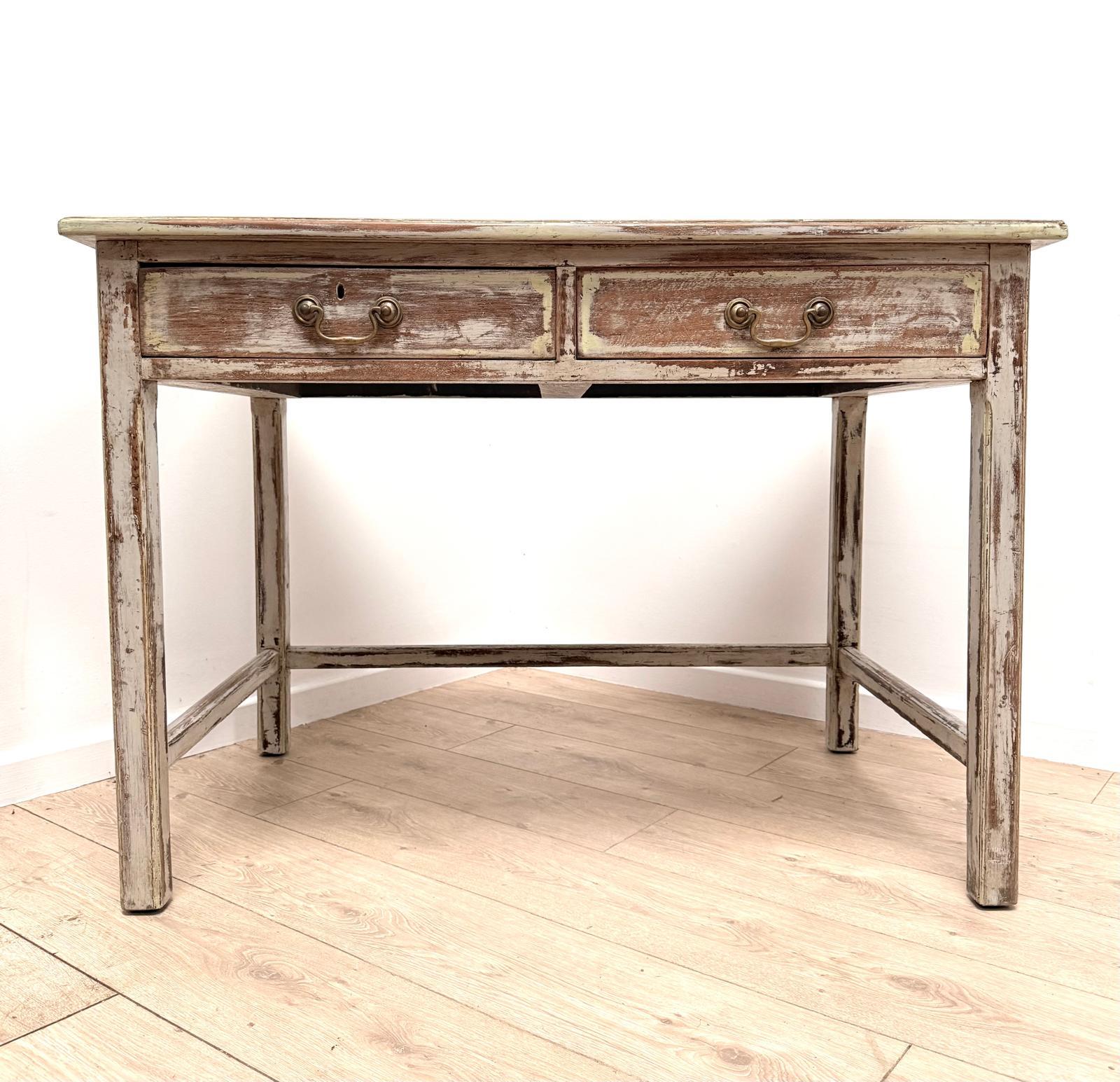 Vintage Pine Farmhouse Table with Two Drawers from France (1 of 21) Vintage Pine Farmhouse Table with Two Drawers from France (1 of 21)