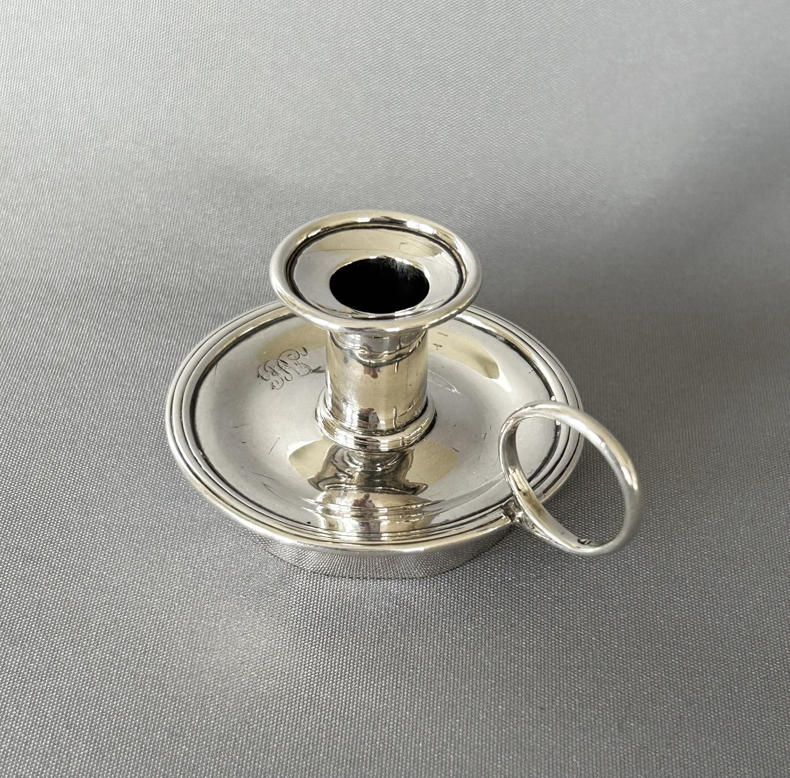 A Late 18th Century Silver Chamber Stick (1 of 6) A Late 18th Century Silver Chamber Stick (1 of 6)