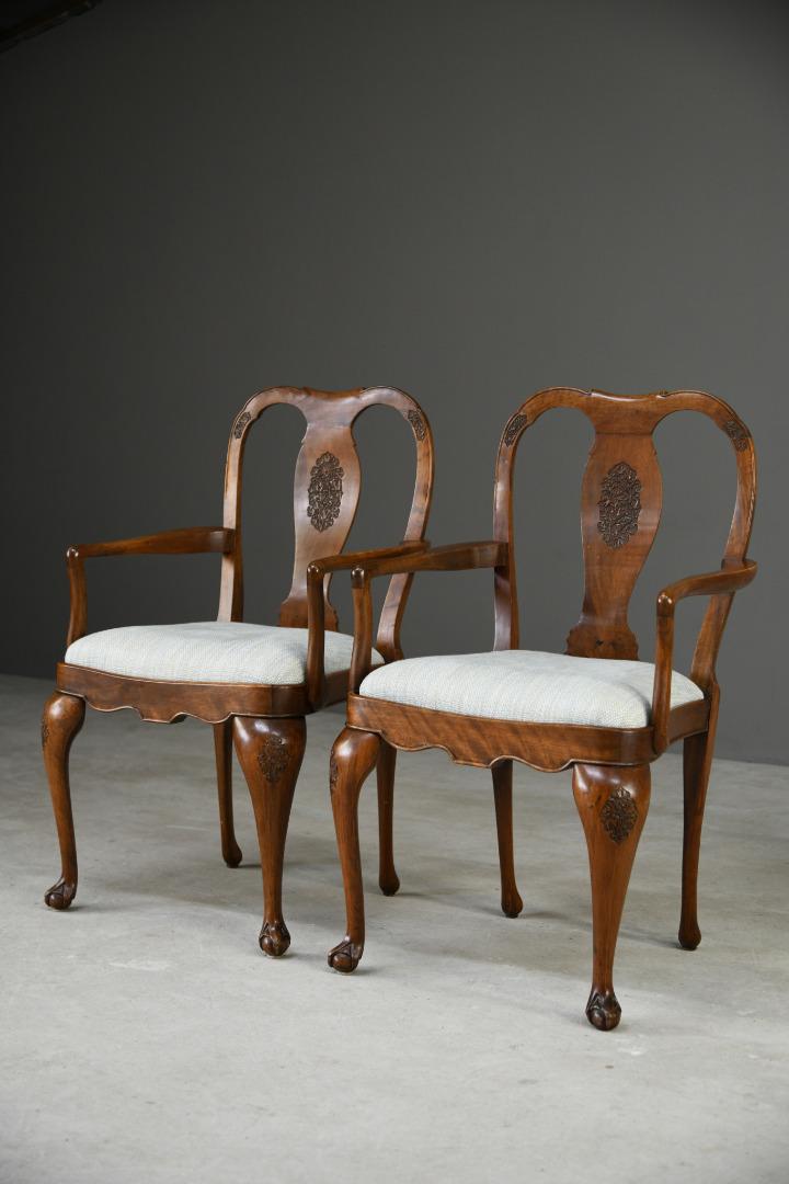 Pair of Chinese Style Chairs (1 of 9)