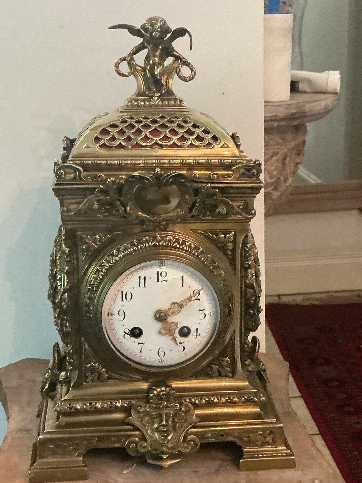 Outstanding French Mantle Clock by Fredric Japy, Paris c.1860 (1 of 9) Outstanding French Mantle Clock by Fredric Japy, Paris c.1860 (1 of 9)