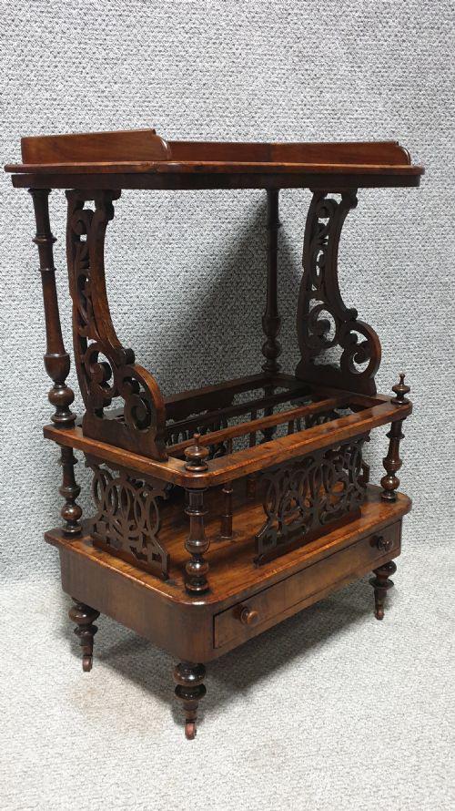 Victorian Walnut Canterbury (1 of 1) Victorian Walnut Canterbury (1 of 1)