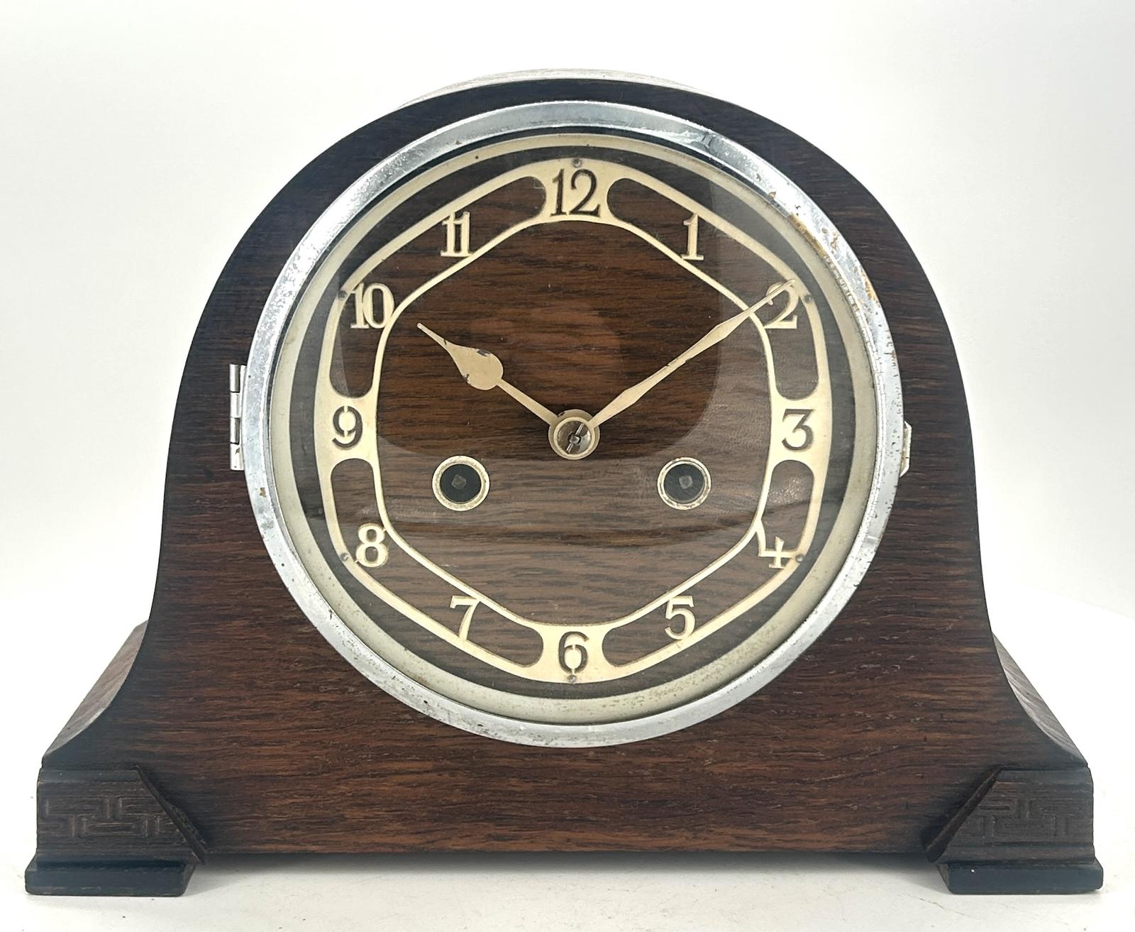 Stylish Retro Mantel Clock - Ca1920 (1 of 9)