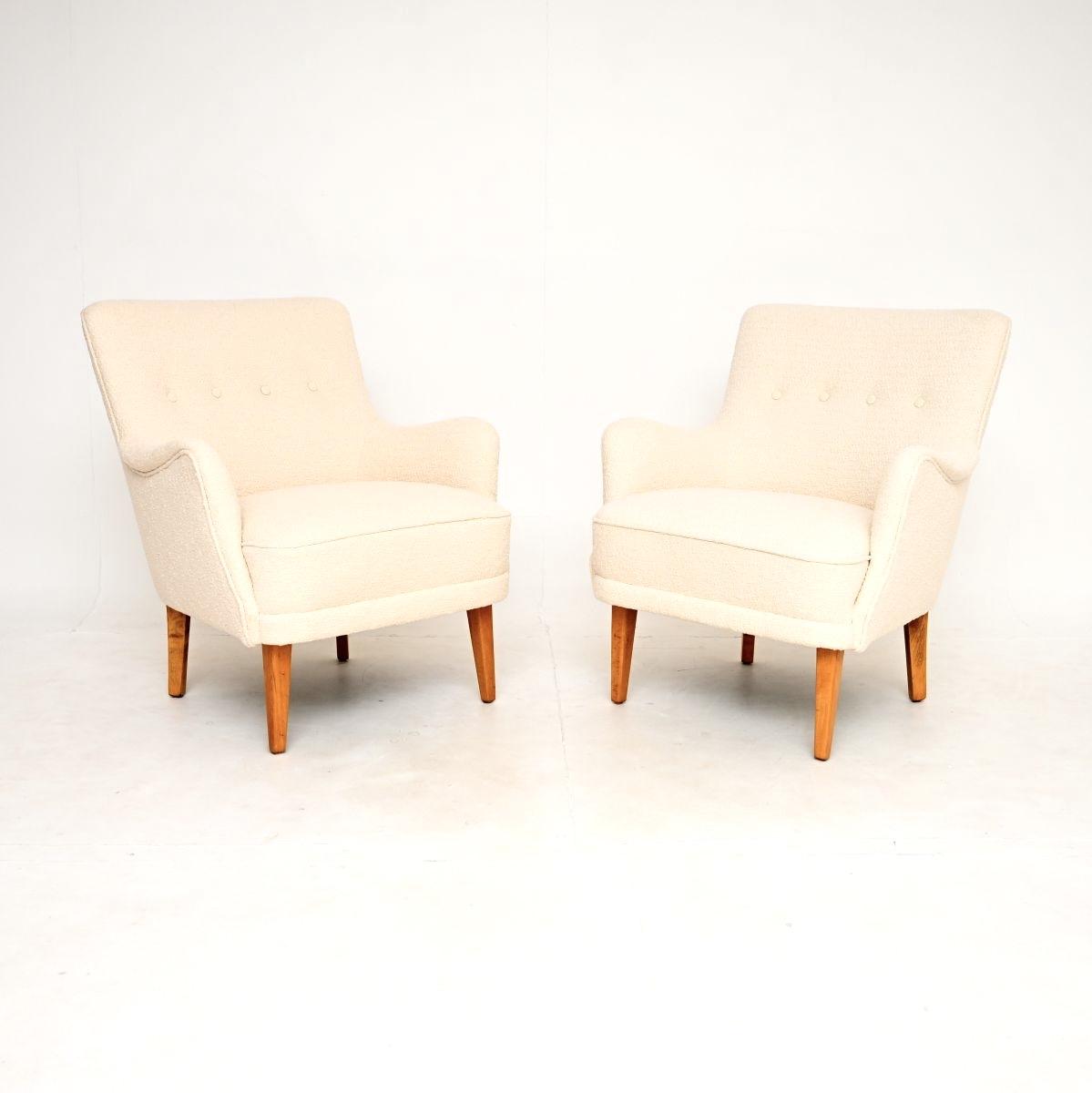Pair of Vintage Swedish Armchairs (1 of 7) Pair of Vintage Swedish Armchairs (1 of 7)