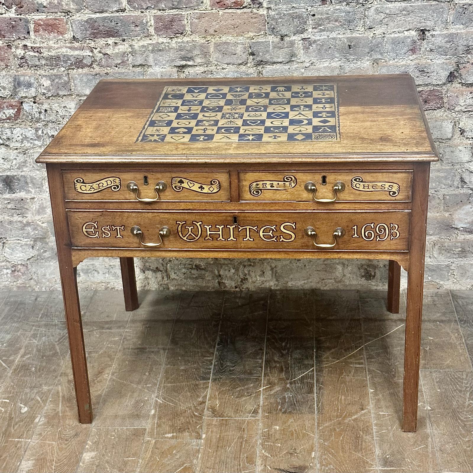 1920s Mahogany Chess Table (1 of 6) 1920s Mahogany Chess Table (1 of 6)