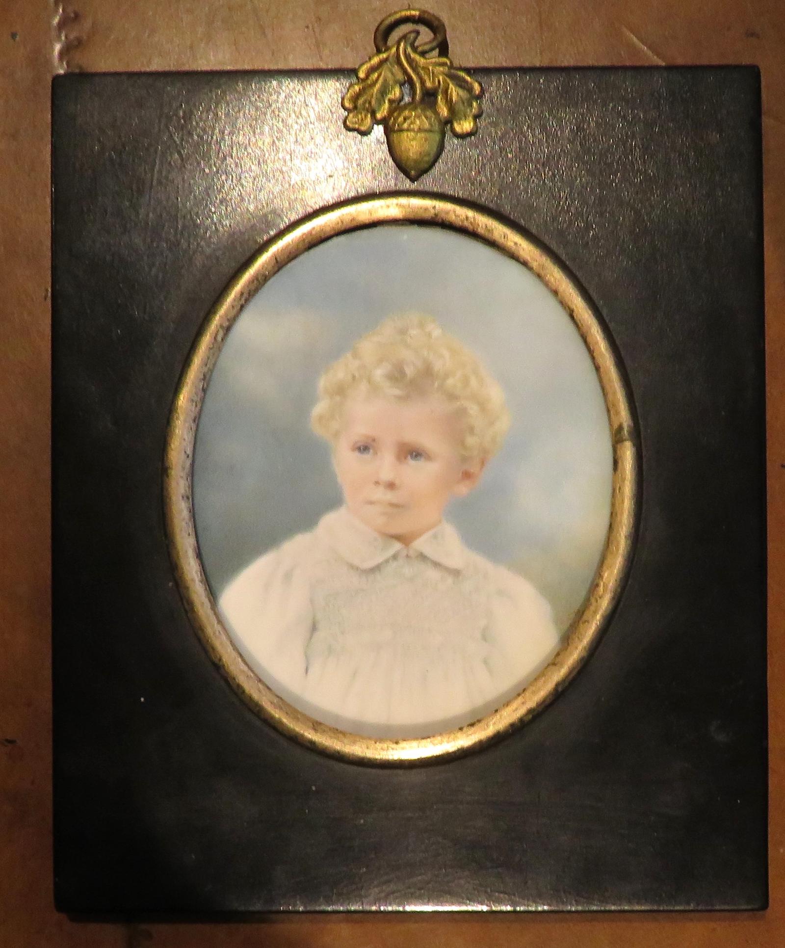 Miniature Portrait 2nd Younger Brother 1896 (1 of 3) Miniature Portrait 2nd Younger Brother 1896 (1 of 3)