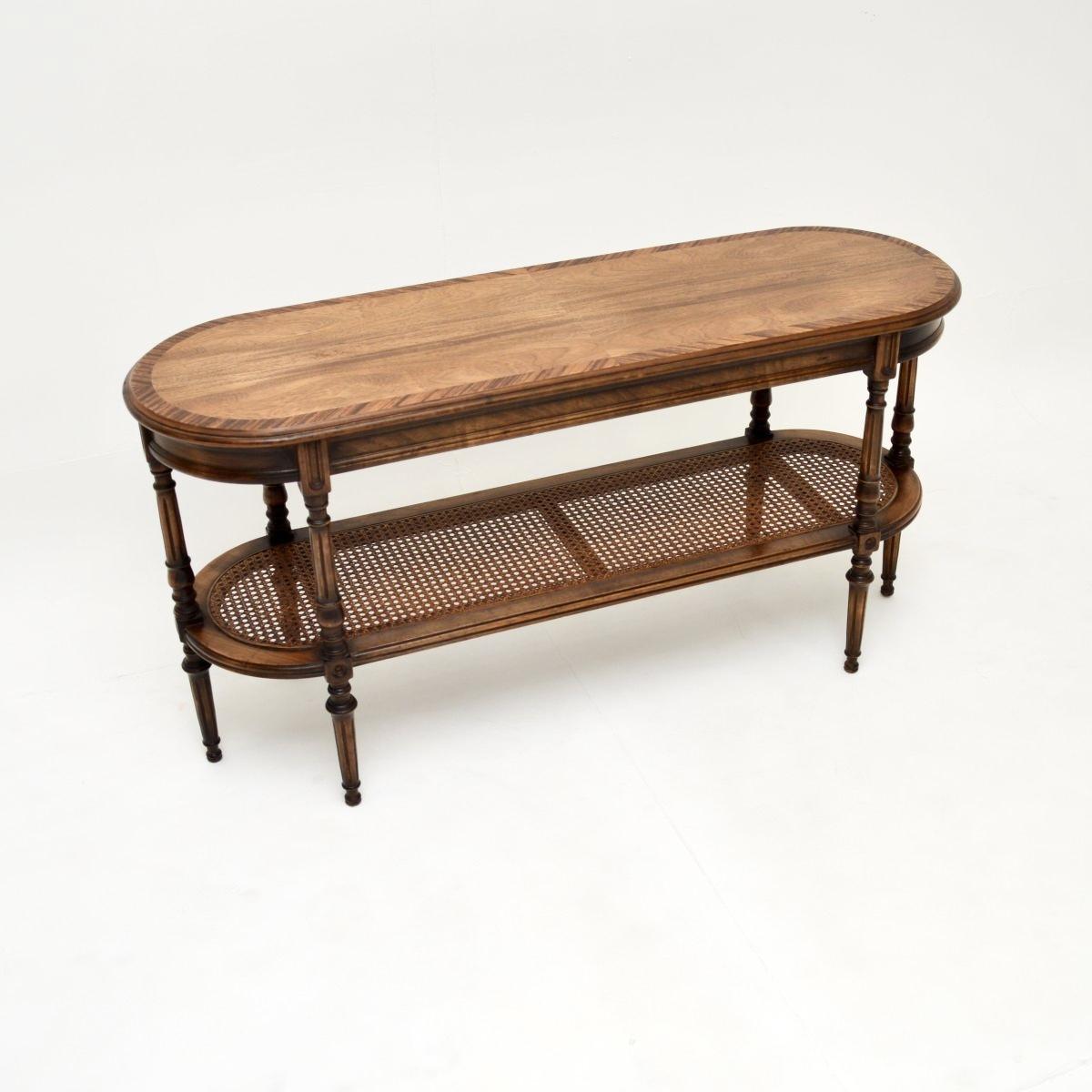 French Walnut Side / Coffee Table (1 of 11)