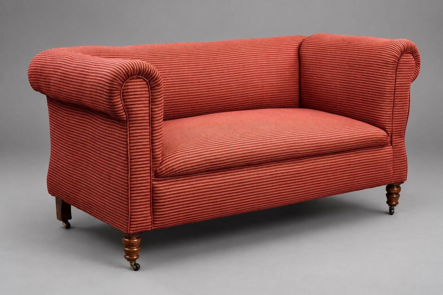 Late Victorian One-arm Drop-end Sofa (1 of 6) Late Victorian One-arm Drop-end Sofa (1 of 6)