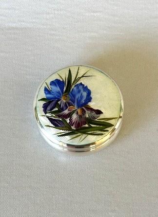 Superb Edwardian Silver & Guilloche Enamel Pill Box (1 of 8) Superb Edwardian Silver & Guilloche Enamel Pill Box (1 of 8)