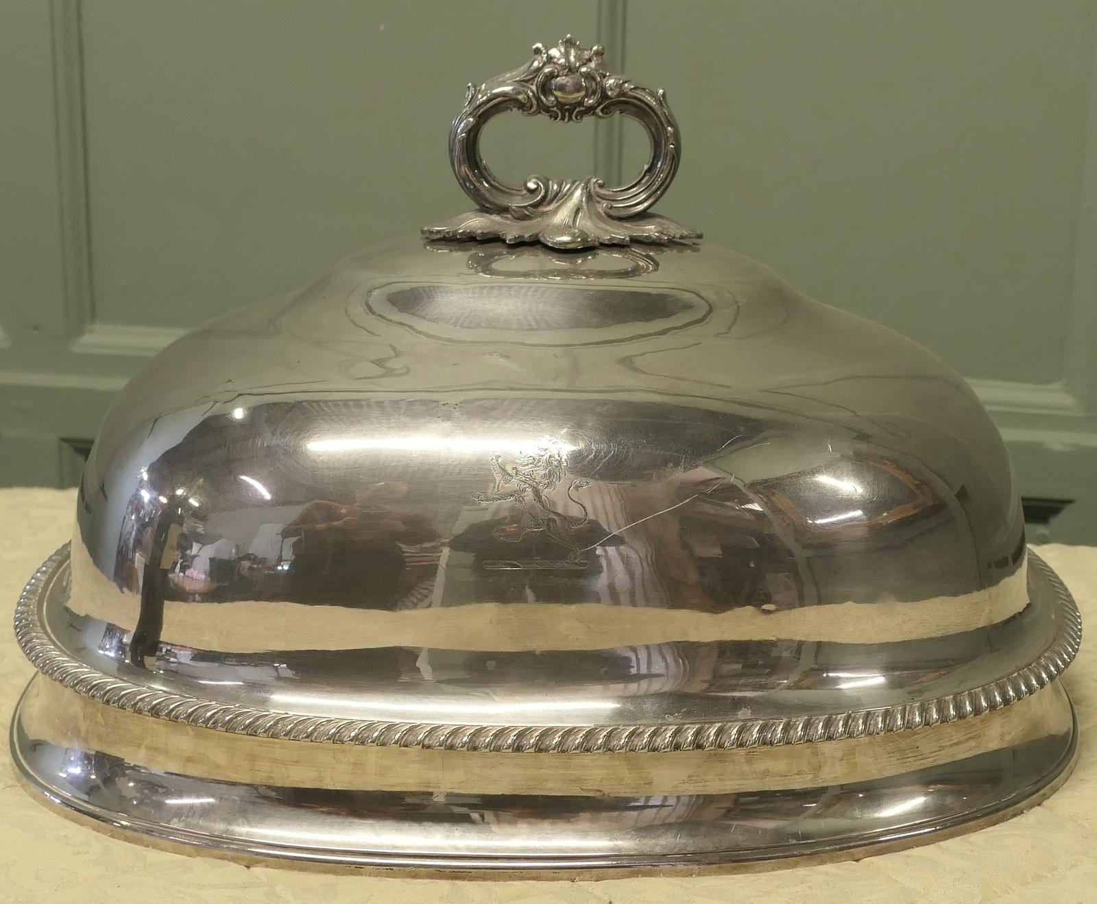 Huge 19th Century Dome Meat Cover (1 of 8)
