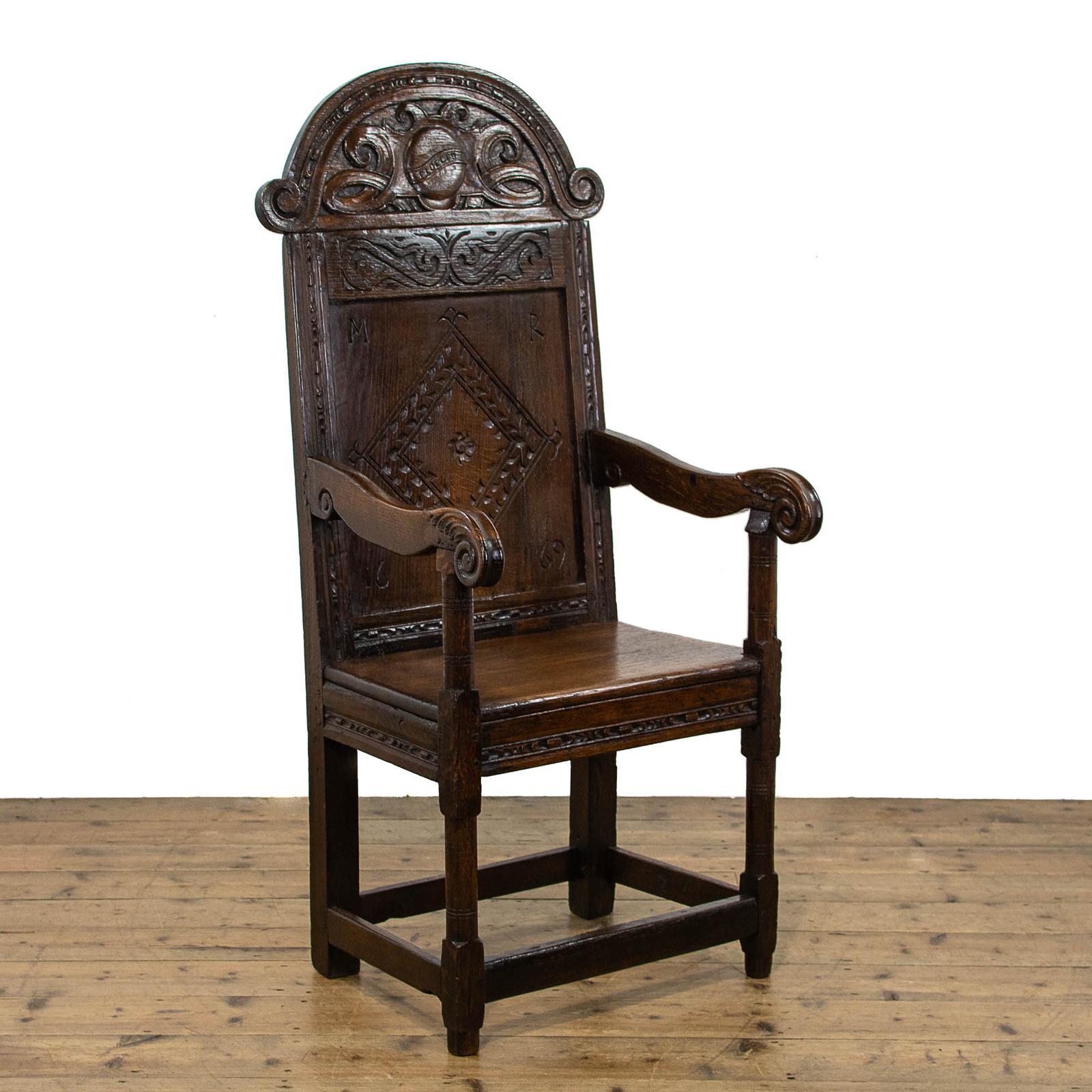 17th Century Antique Oak Wainscot Chair (1 of 11) 17th Century Antique Oak Wainscot Chair (1 of 11)