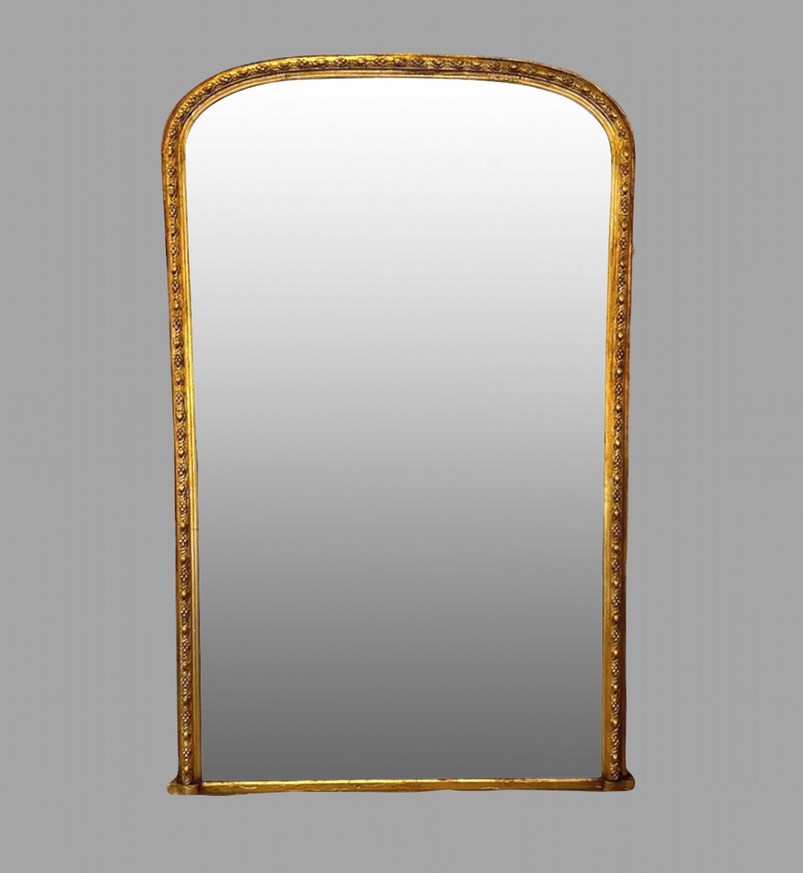 Early Large 19th-century Giltwood Pier Mirror, c.1820 (1 of 5) Early Large 19th-century Giltwood Pier Mirror, c.1820 (1 of 5)