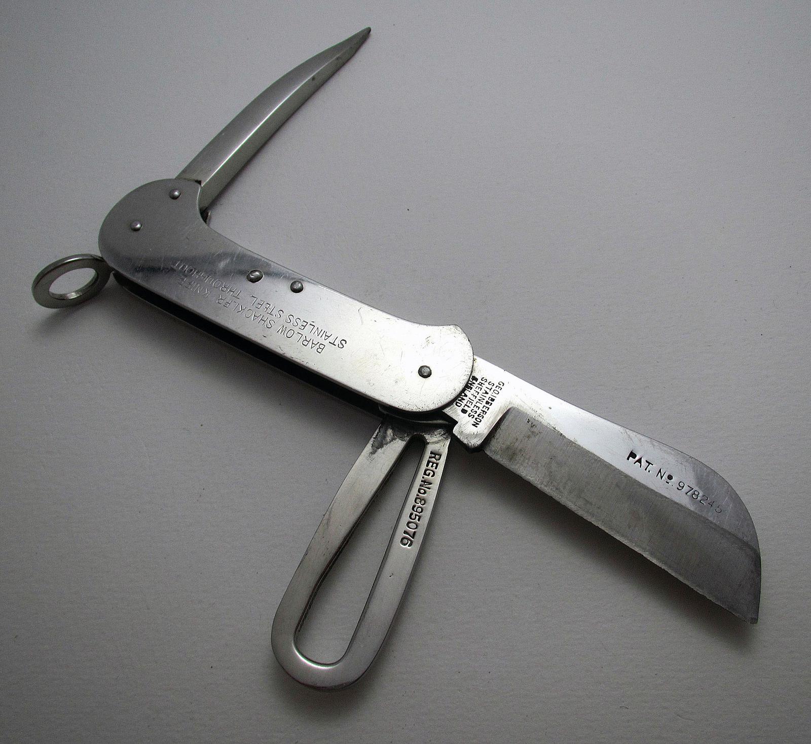 Top Quality Ibberson Barlow Shackler Folding Pocket Skipper