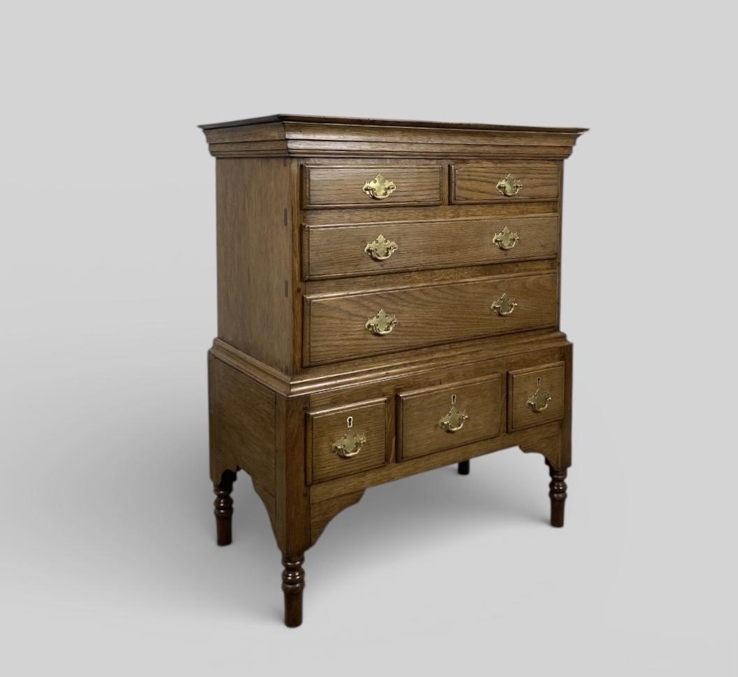 Very Small Late Victorian Oak Chest - Compact Georgian Style (1 of 11) Very Small Late Victorian Oak Chest - Compact Georgian Style (1 of 11)