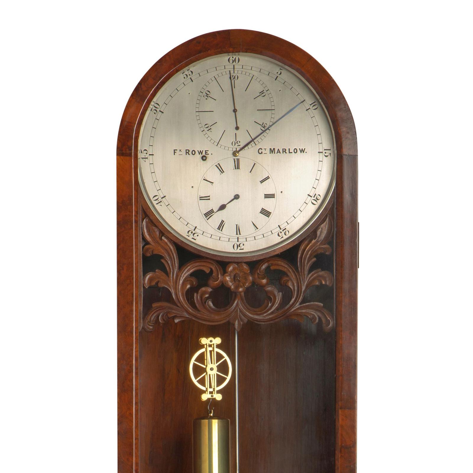 Small Regulator Longcase – Frederick Rowe – Great Marlow (1 of 3)