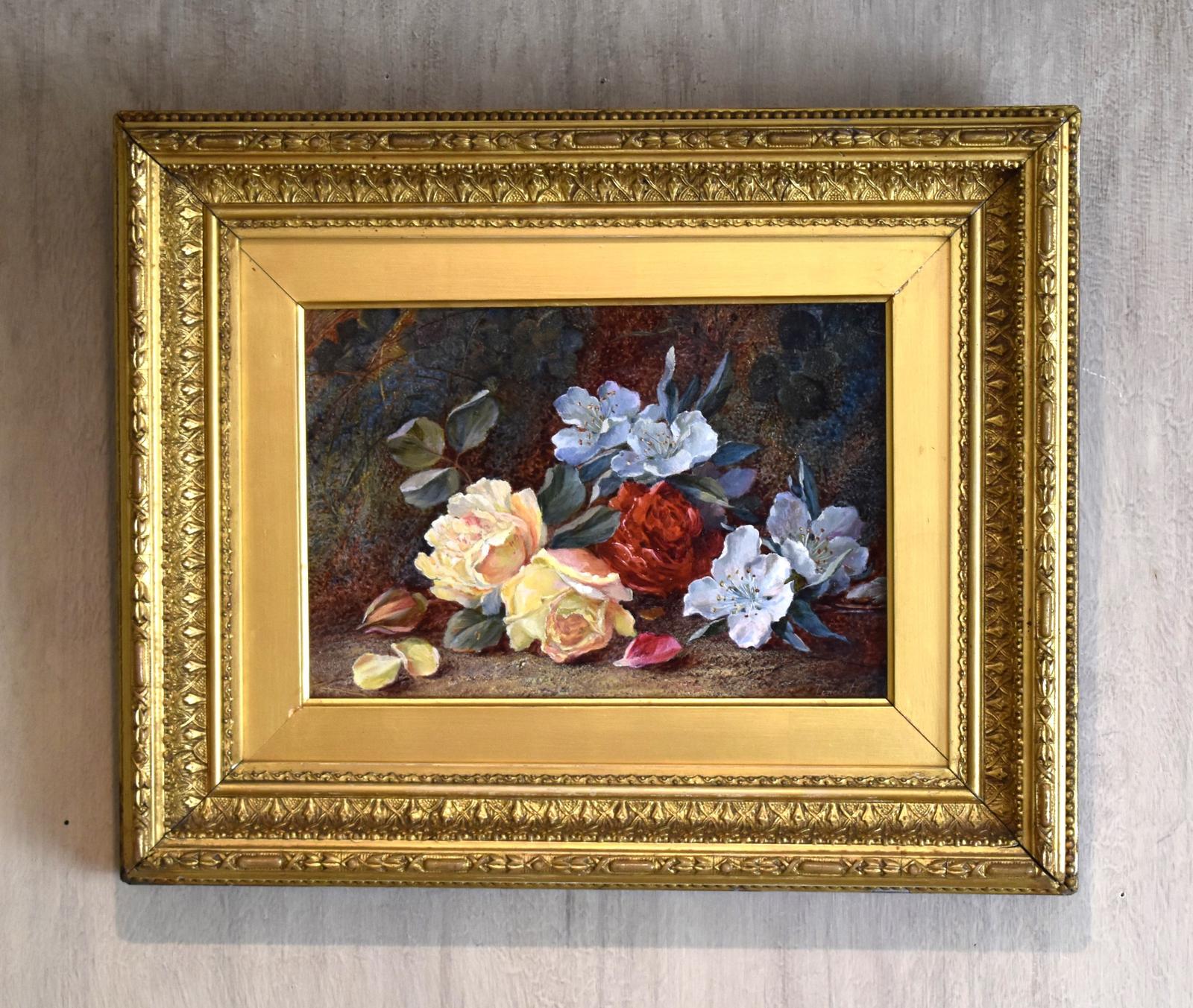 Still Life Oil Painting of Flowers by Vincent Clare (1 of 9) Still Life Oil Painting of Flowers by Vincent Clare (1 of 9)