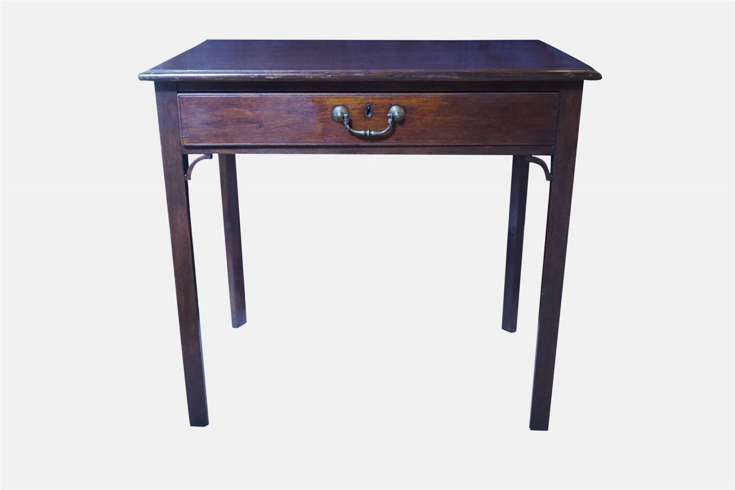 George III Mahogany Side Table (1 of 1) George III Mahogany Side Table (1 of 1)