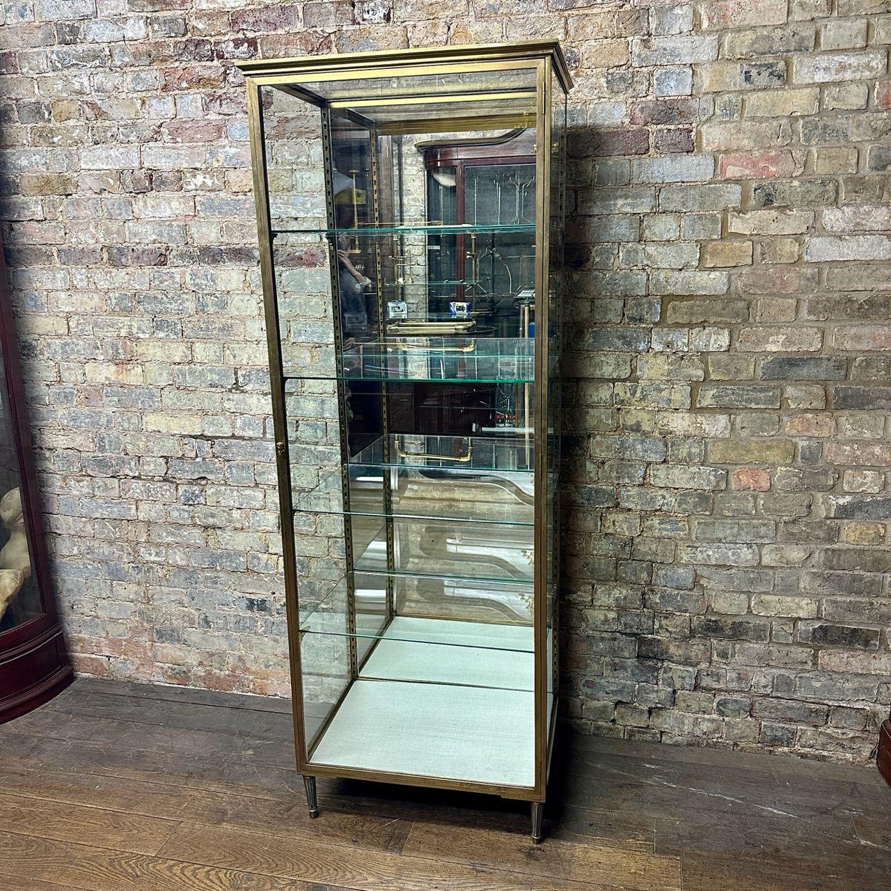 1910s French Bronze Shop Display Cabinet (1 of 6) 1910s French Bronze Shop Display Cabinet (1 of 6)