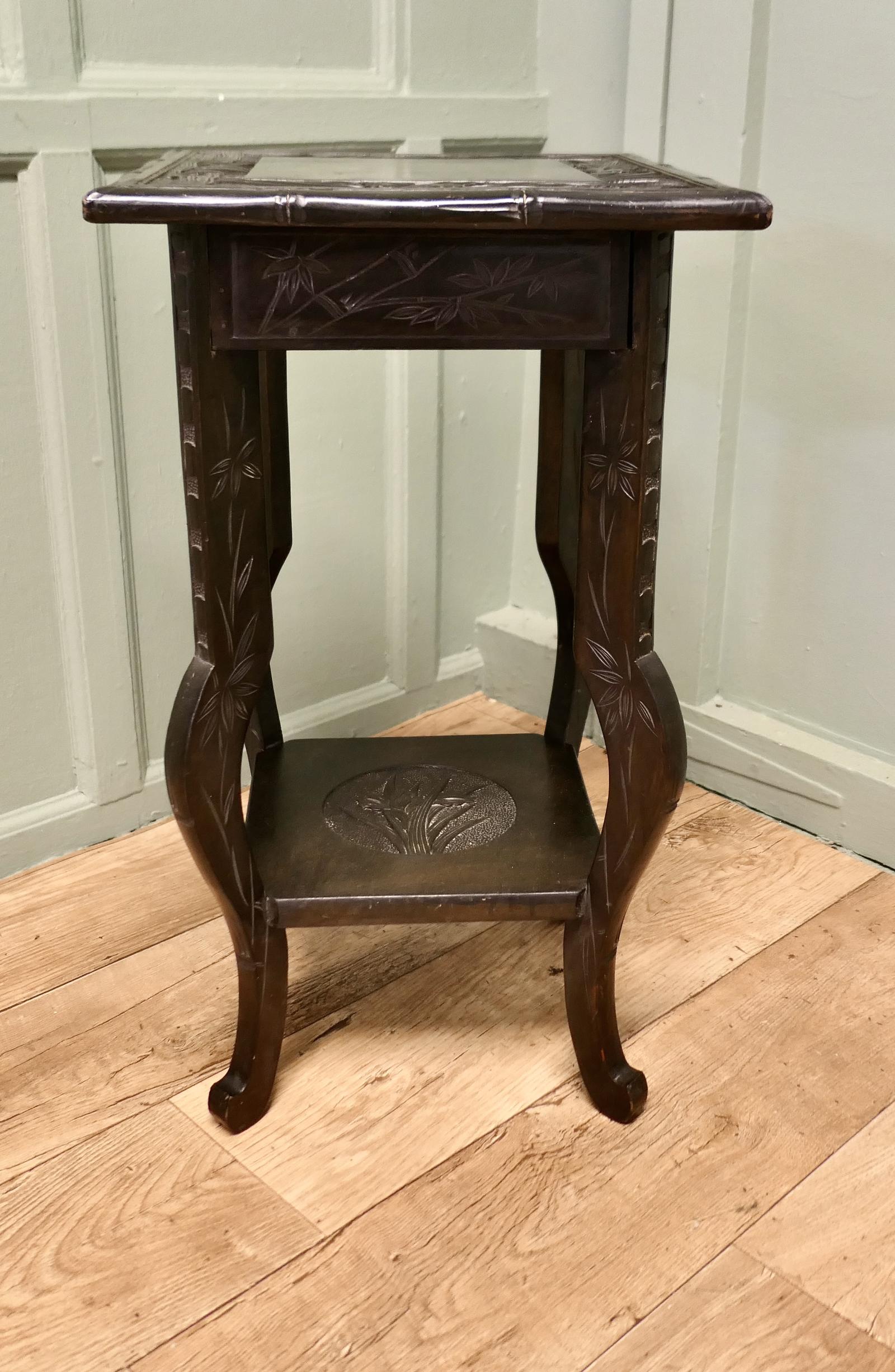 Arts & Crafts Japan Iris Lamp Table by Liberty (1 of 5) Arts & Crafts Japan Iris Lamp Table by Liberty (1 of 5)