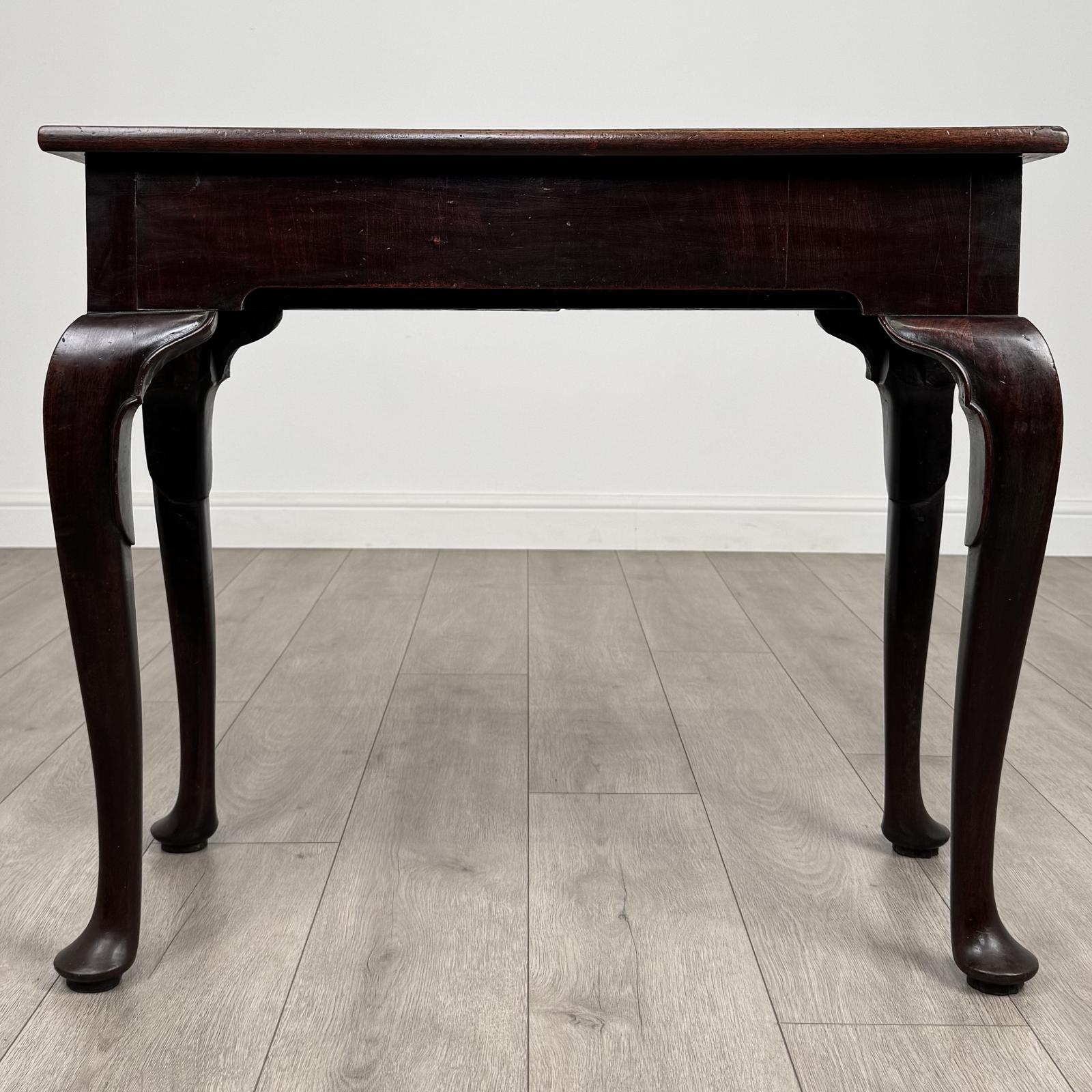 Antique 18th Century Side Table in Mahogany (1 of 9)