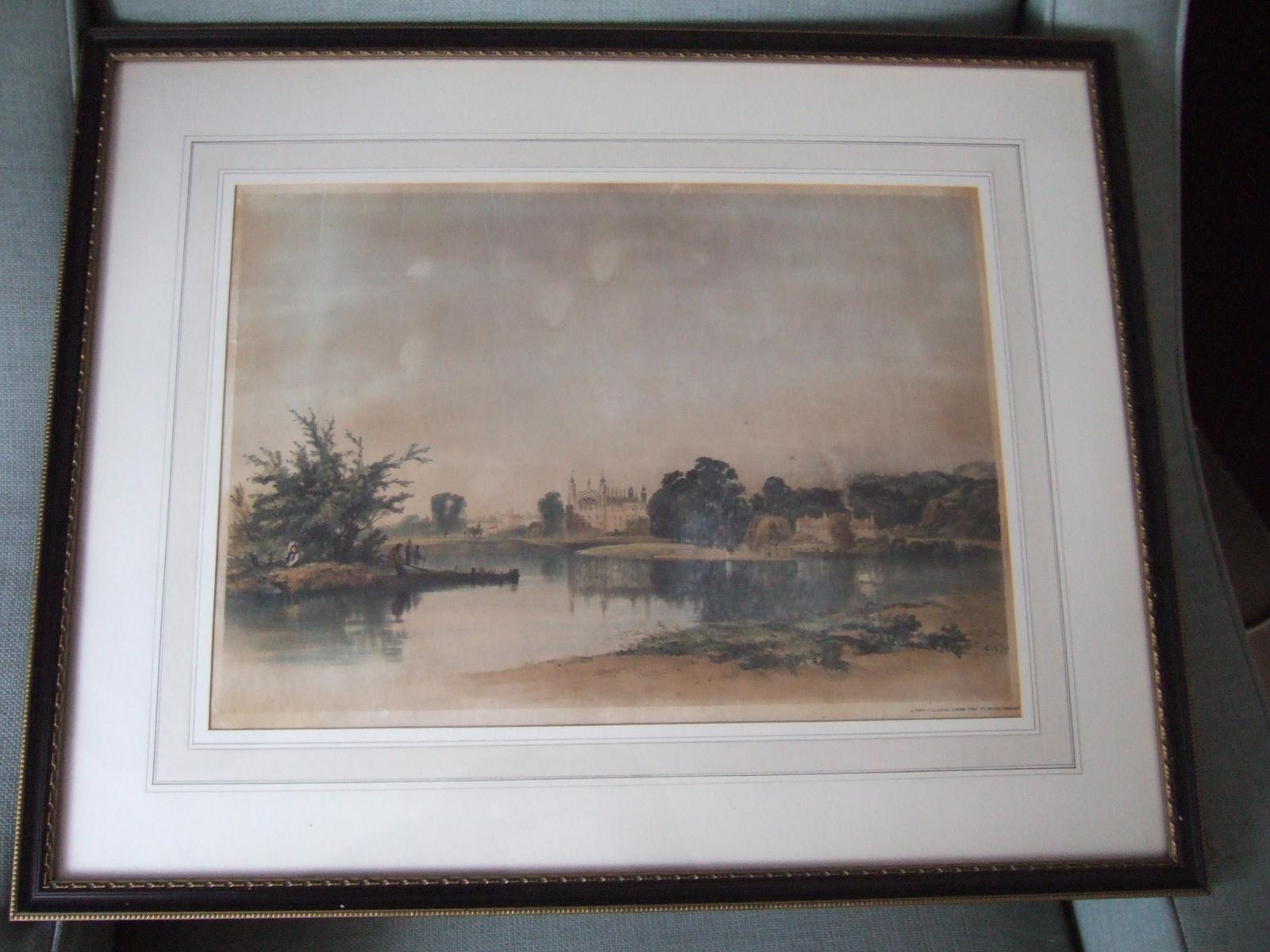 After James Baker Pyne 1800-1870: Lithograph "Eton College from the Playing Ground" 1838 (1 of 8) After James Baker Pyne 1800-1870: Lithograph "Eton College from the Playing Ground" 1838 (1 of 8)