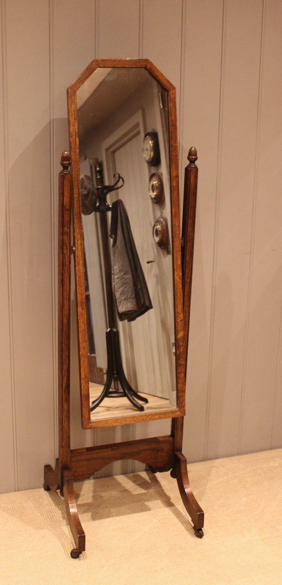 Oak Cheval Mirror (1 of 12) Oak Cheval Mirror (1 of 12)