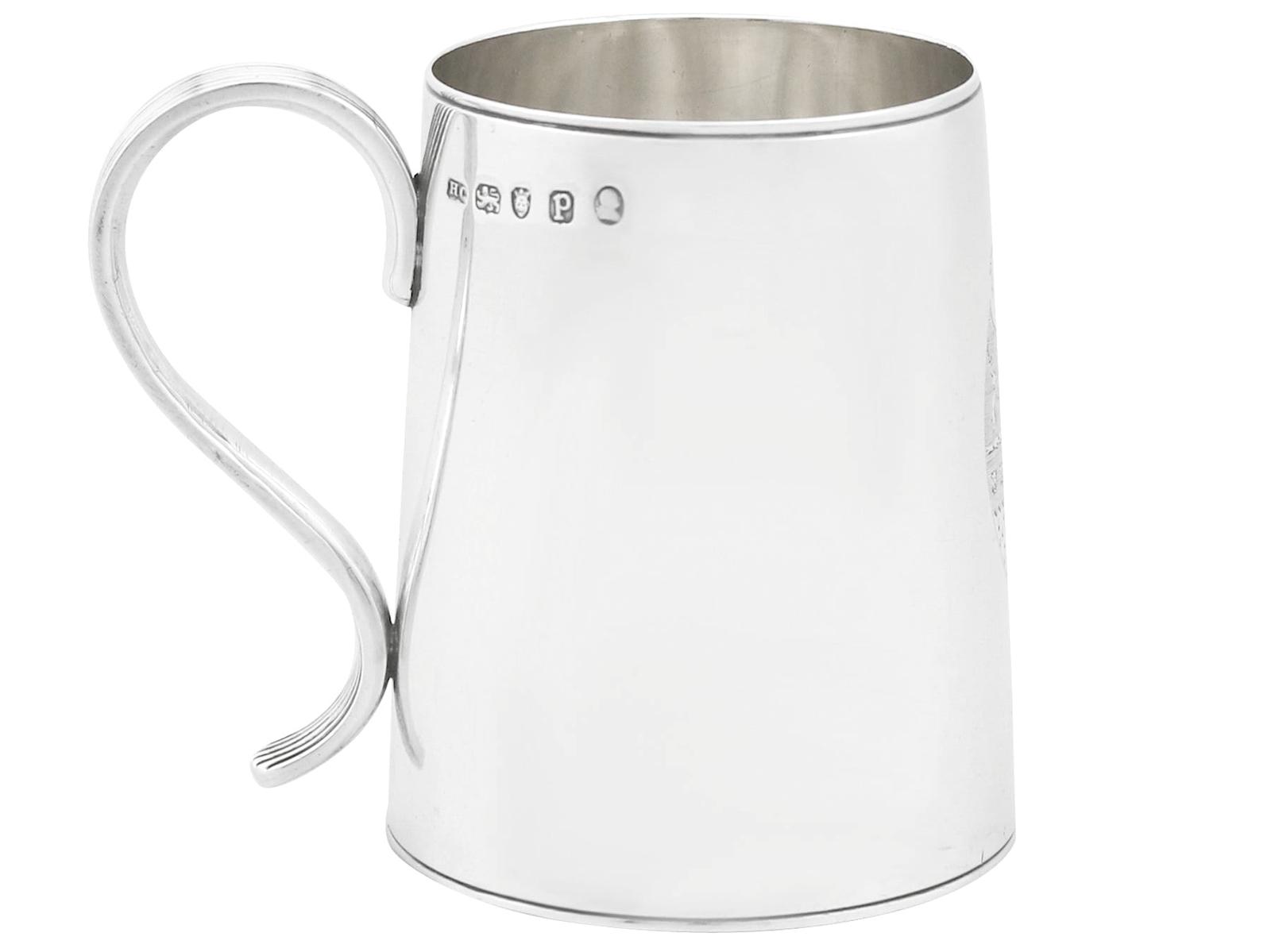 Sterling Silver Ladies Mug - Antique Georgian 1790 (1 of 12)