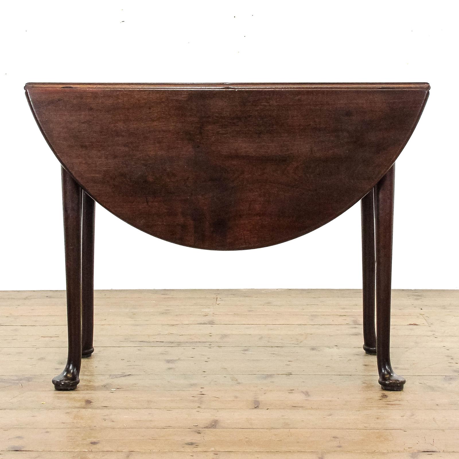 Antique Georgian Mahogany Drop Leaf Table (1 of 12)