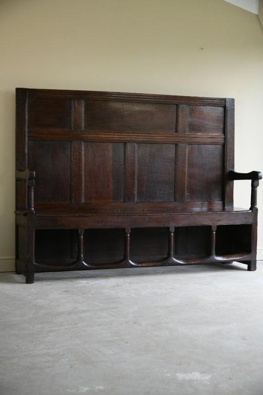 Antique Oak Settle (1 of 12) Antique Oak Settle (1 of 12)