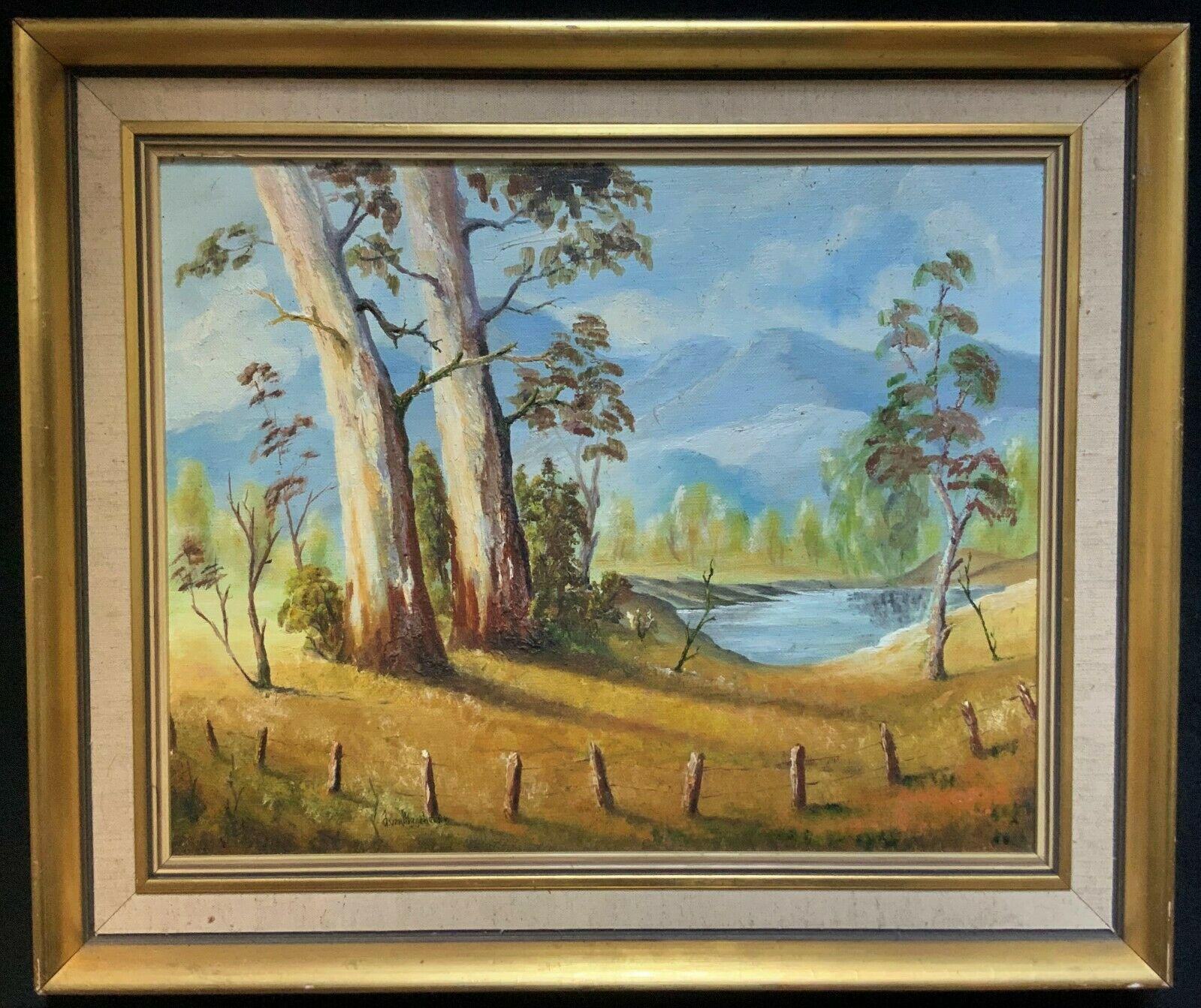 Beautiful 20th Century Vintage Mountain Landscape Oil on Board Painting (1 of 12) Beautiful 20th Century Vintage Mountain Landscape Oil on Board Painting (1 of 12)