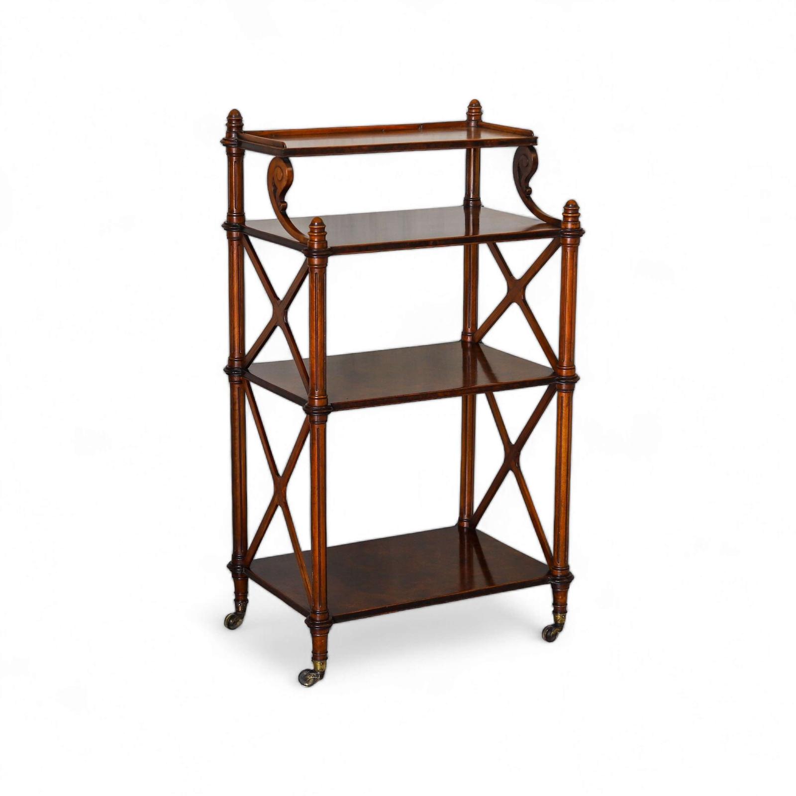 19th Century William IV Walnut Étagère attributed to Holland & Son (1 of 13)