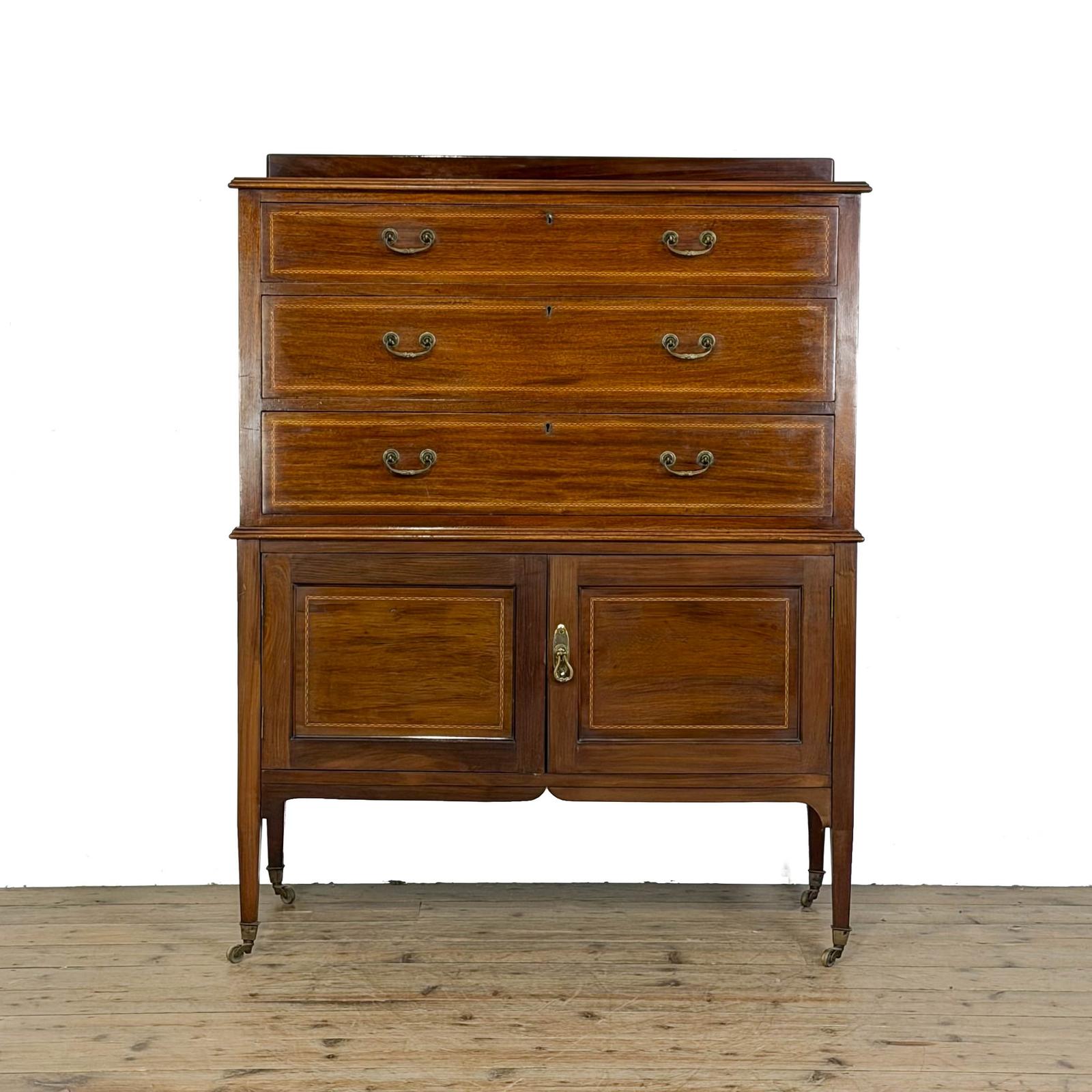 Antique Edwardian Mahogany Bedroom Chest (1 of 8) Antique Edwardian Mahogany Bedroom Chest (1 of 8)