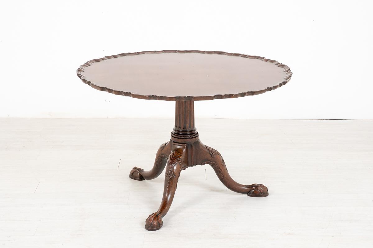 Georgian Mahogany Coffee Table (1 of 7)