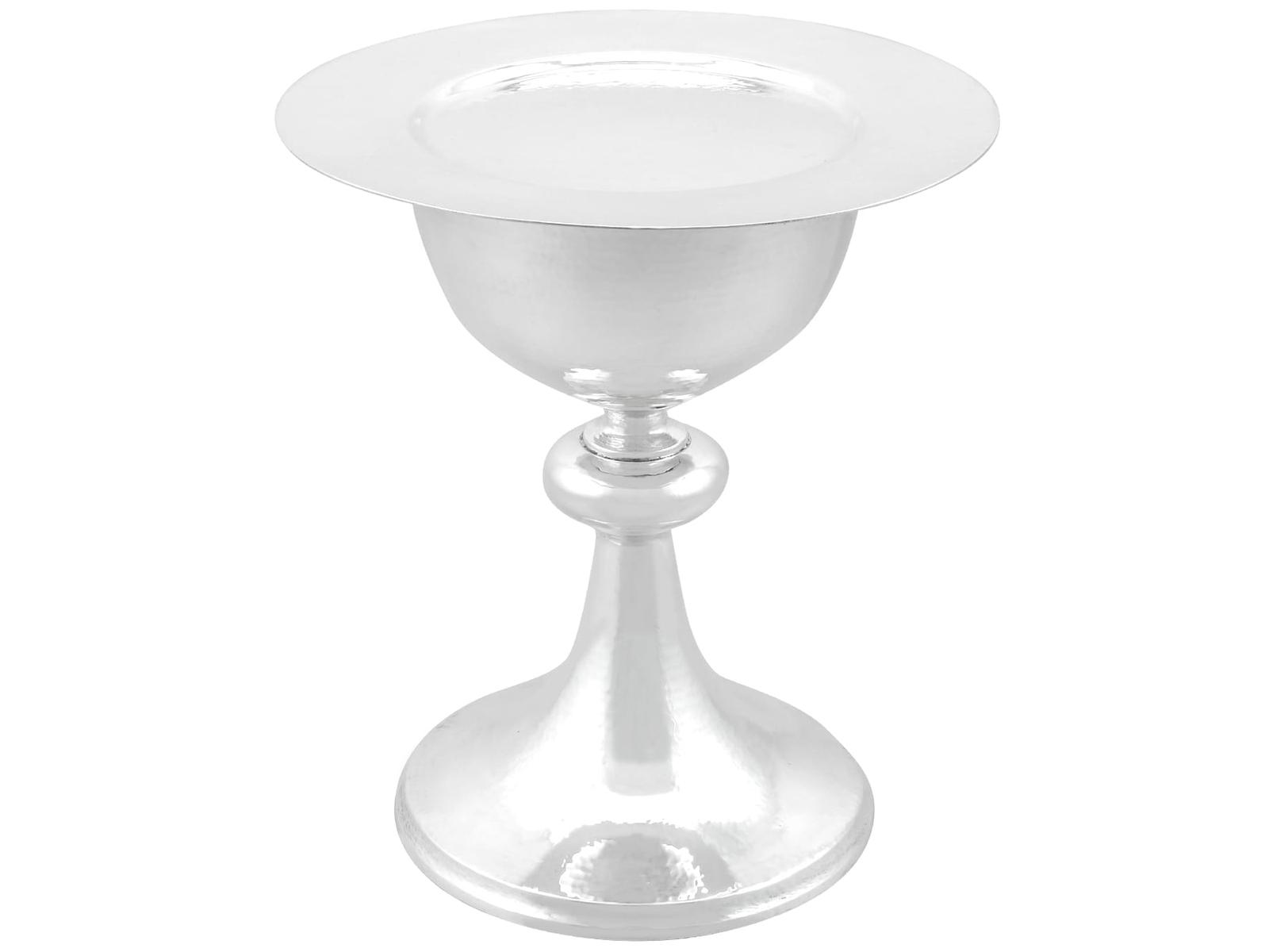 Vintage Sterling Silver Communion Chalice & Paten Set (1 of 10)