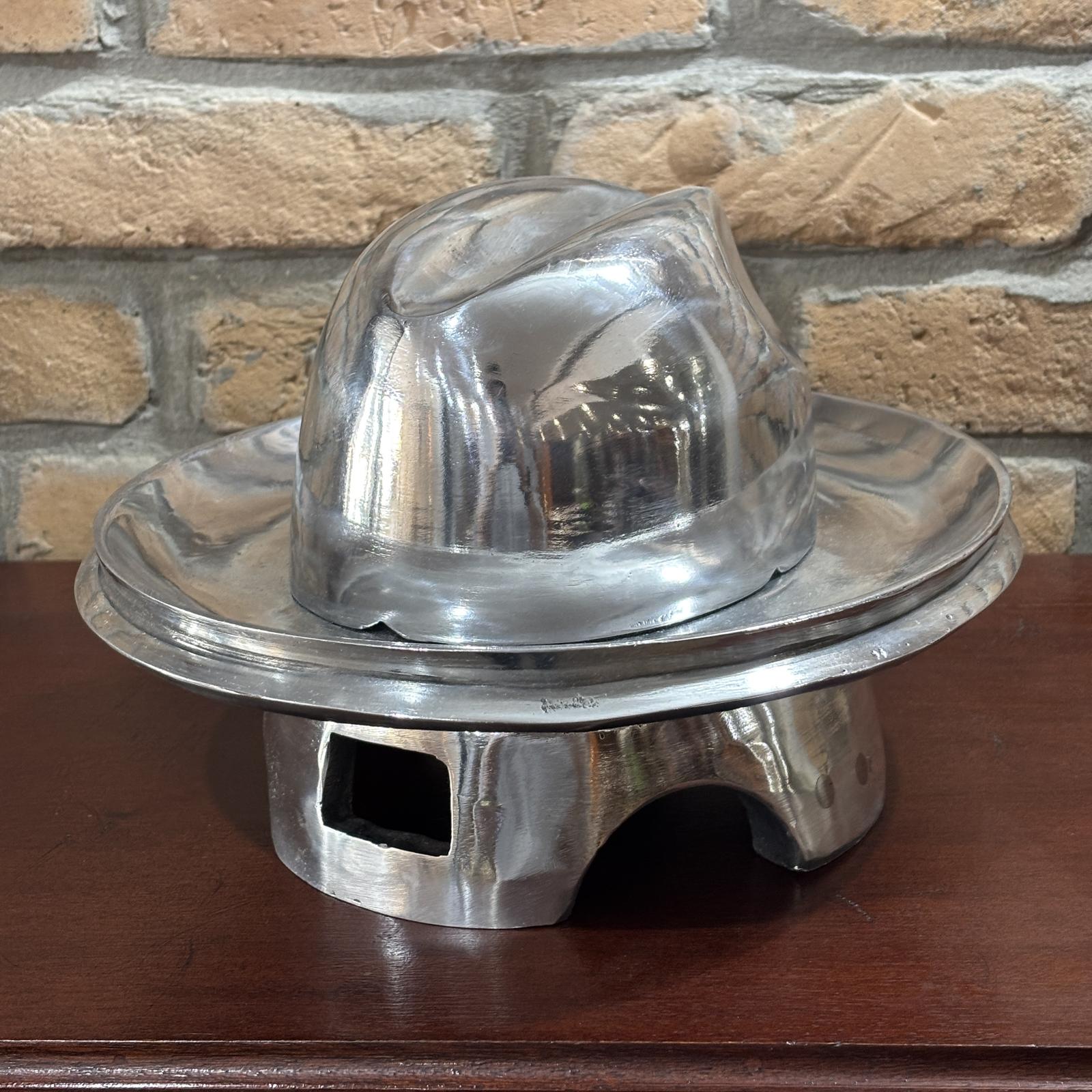 Aluminium Milliners Hat Block Mould (14) (1 of 6)