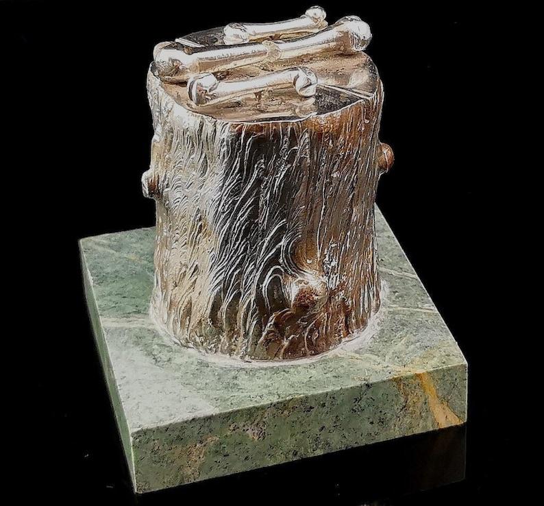 Rare Antique Desk Model, Card Holder, Chopping Block (1 of 10)