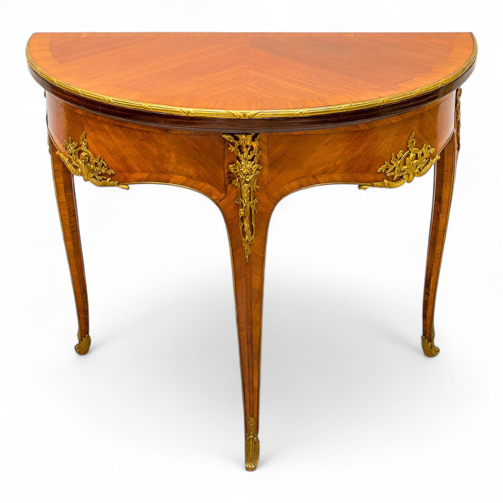 Antique French Kingwood Games Table in the Manner of Joseph-Émmanuel Zwiener (1 of 9)